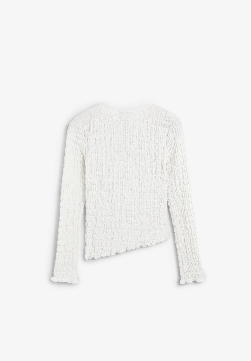 TOP CUELLO REDONDO ESTRUCTURA - Scalpers