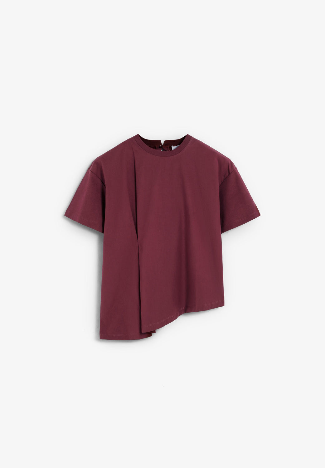 CAMISETA ASIMÉTRICA CUELLO REDONDO - Scalpers