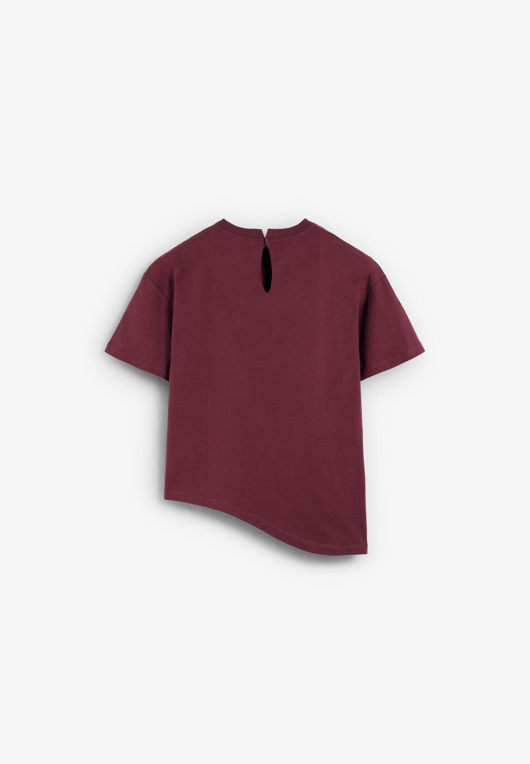 CAMISETA ASIMÉTRICA CUELLO REDONDO - Scalpers