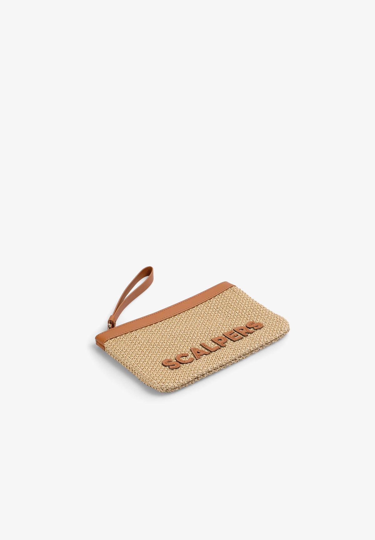MONEDERO MINI RAFIA LOGO PARCHE