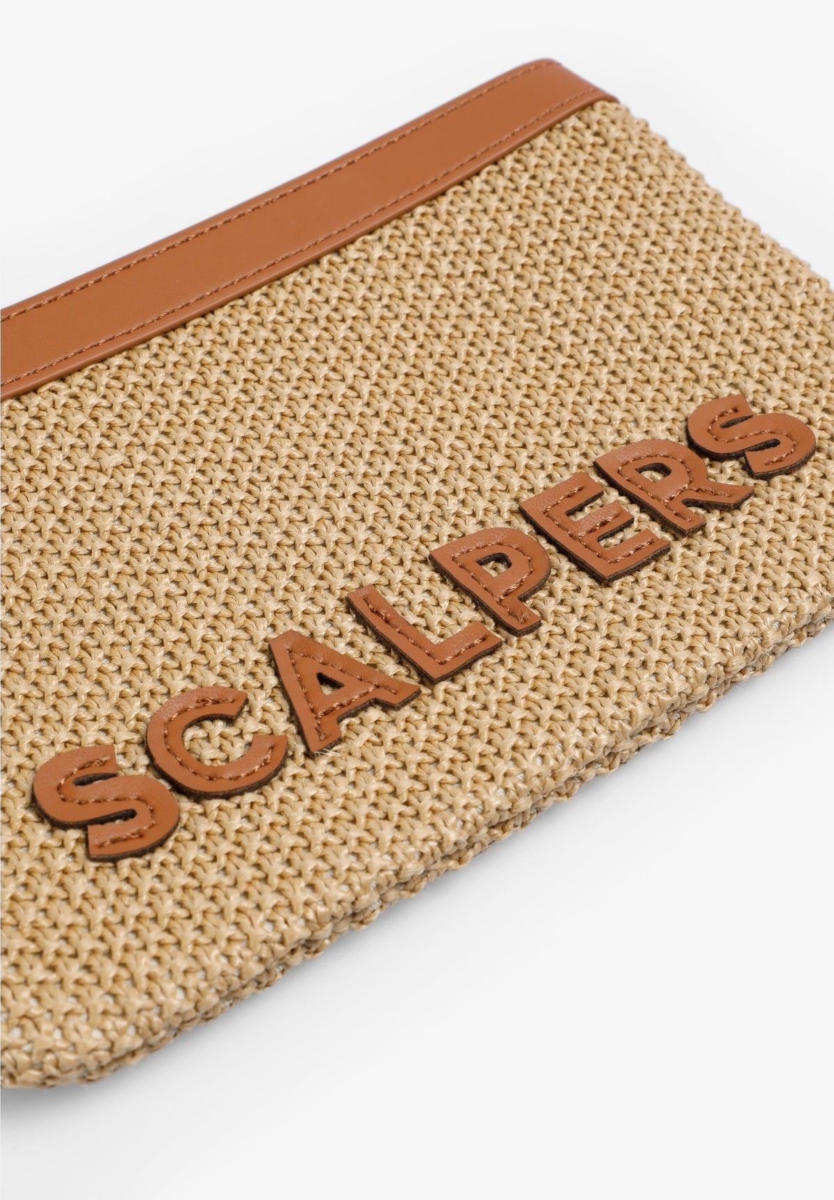 MONEDERO MINI RAFIA LOGO PARCHE