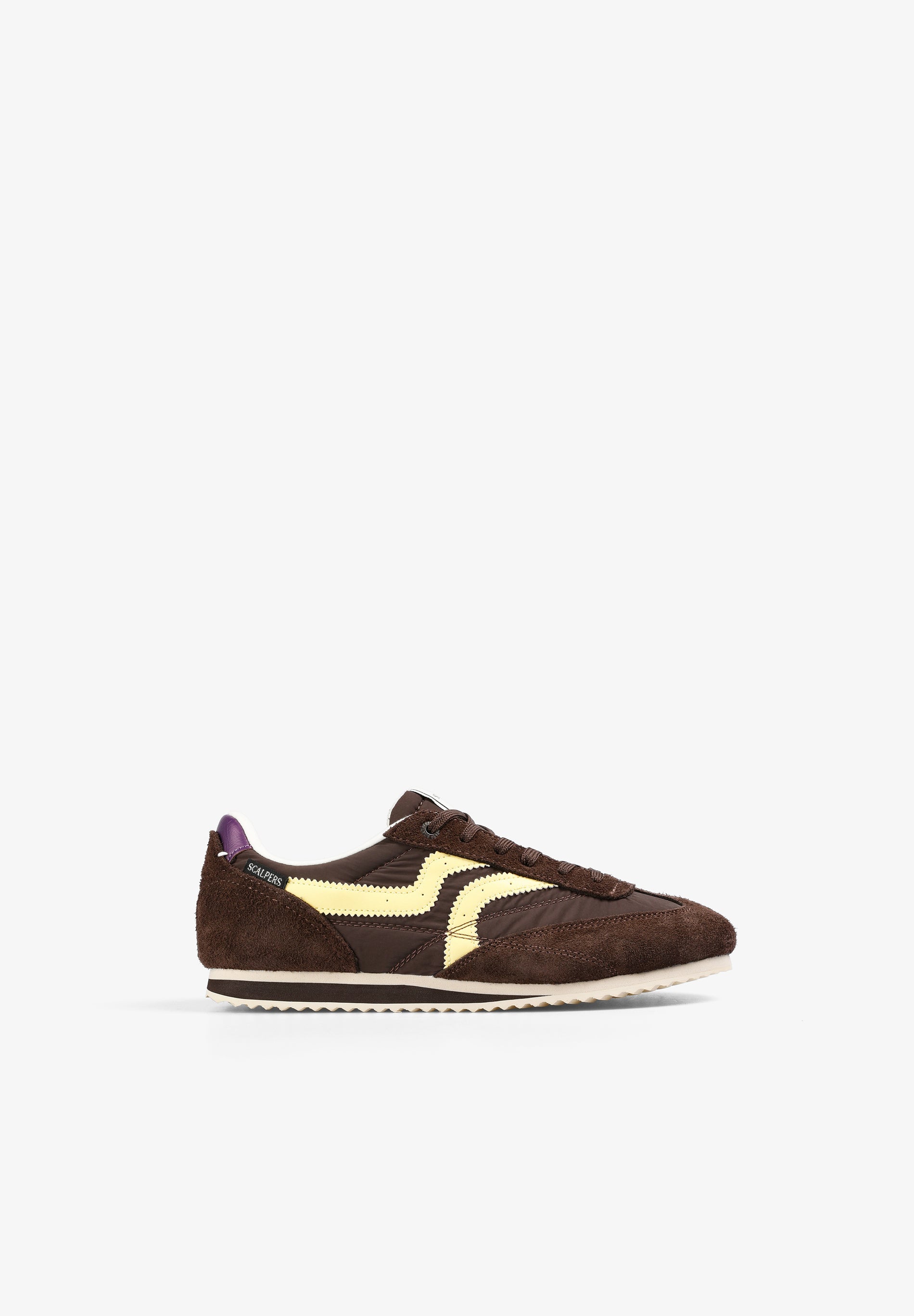 ZAPATILLA DE ANTE CONTRASTE - Scalpers