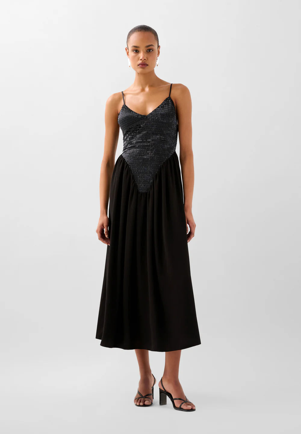 VESTIDO CORPIÑO LENTEJUELAS