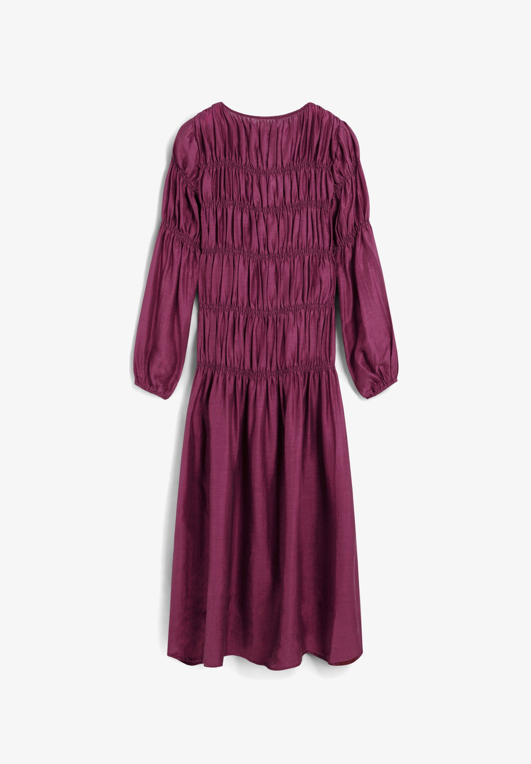 VESTIDO SMOCK MANGA ABULLONADA - Scalpers