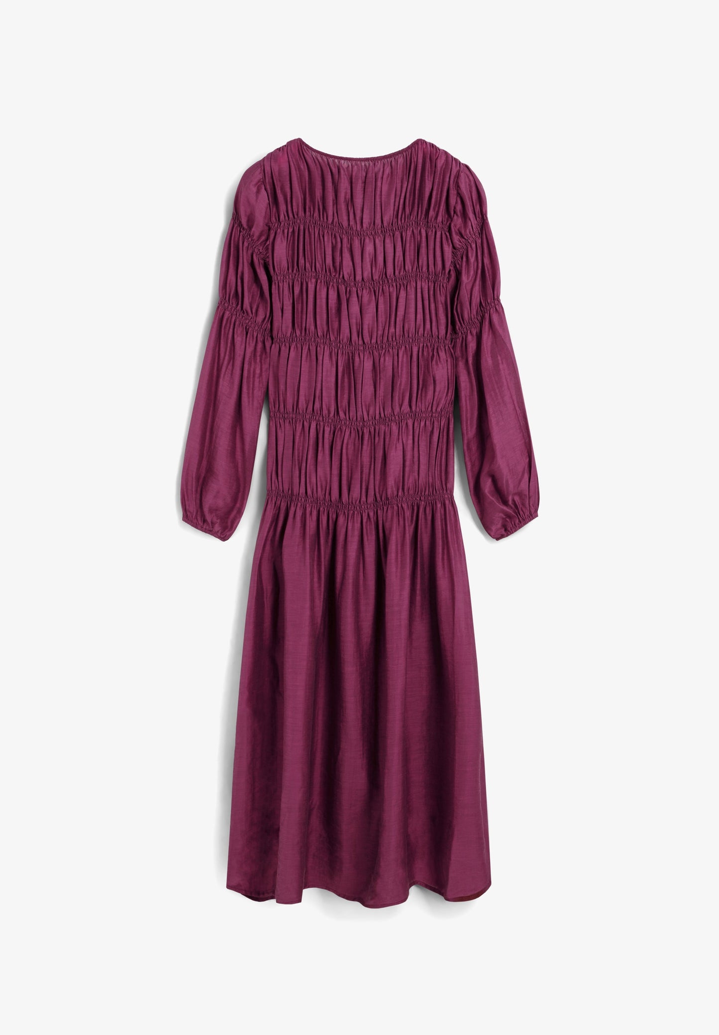 VESTIDO SMOCK MANGA ABULLONADA - Scalpers