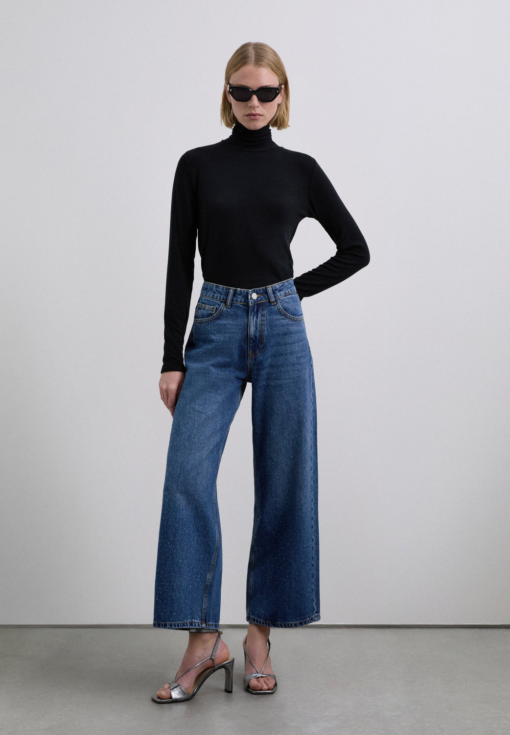 JEANS RECTOS TACHUELAS - Scalpers