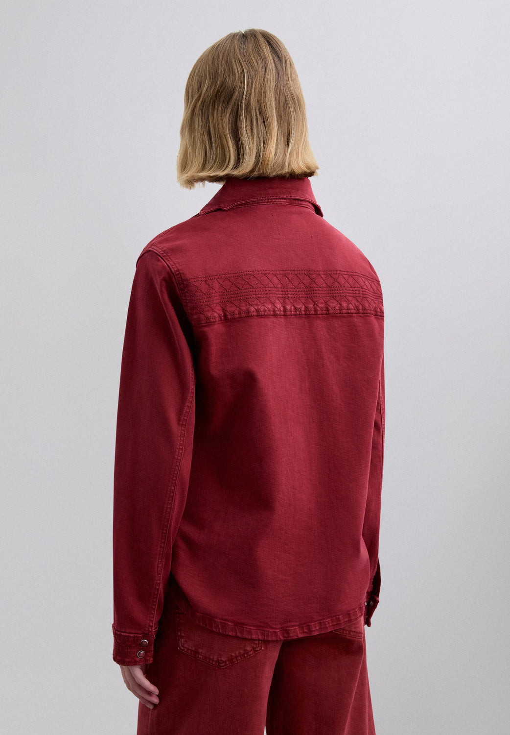 CAMISA VAQUERA COSTURAS EN ONDAS - Scalpers