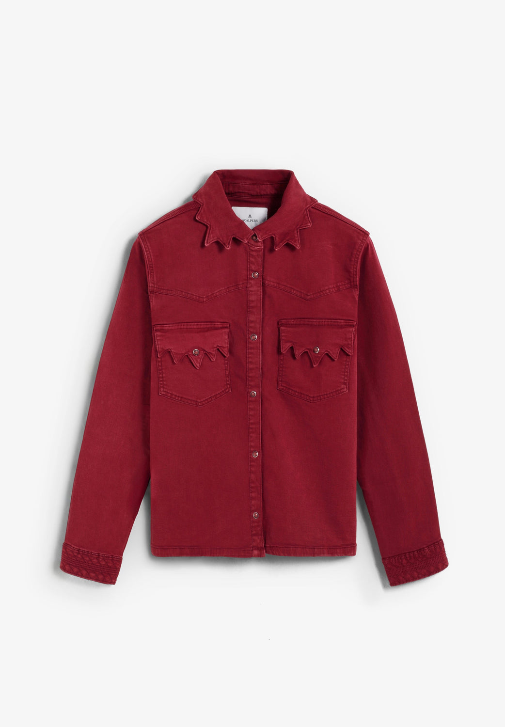 CAMISA VAQUERA COSTURAS EN ONDAS - Scalpers