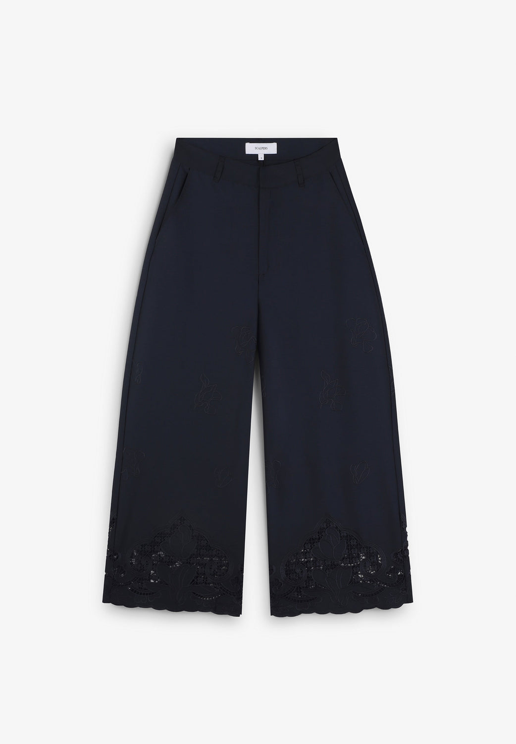 PANTALÓN CULOTTE BORDADO - Scalpers