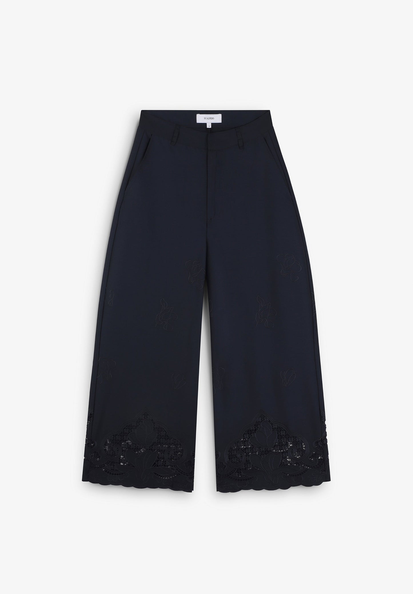 PANTALÓN CULOTTE BORDADO - Scalpers