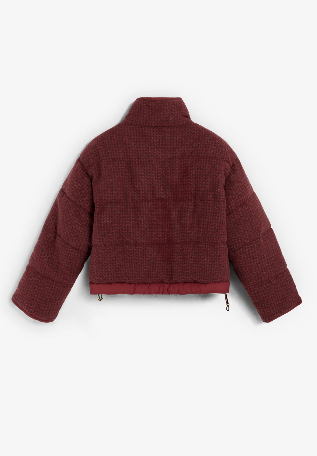 ABRIGO BOMBER ACOLCHADO CUADROS - Scalpers