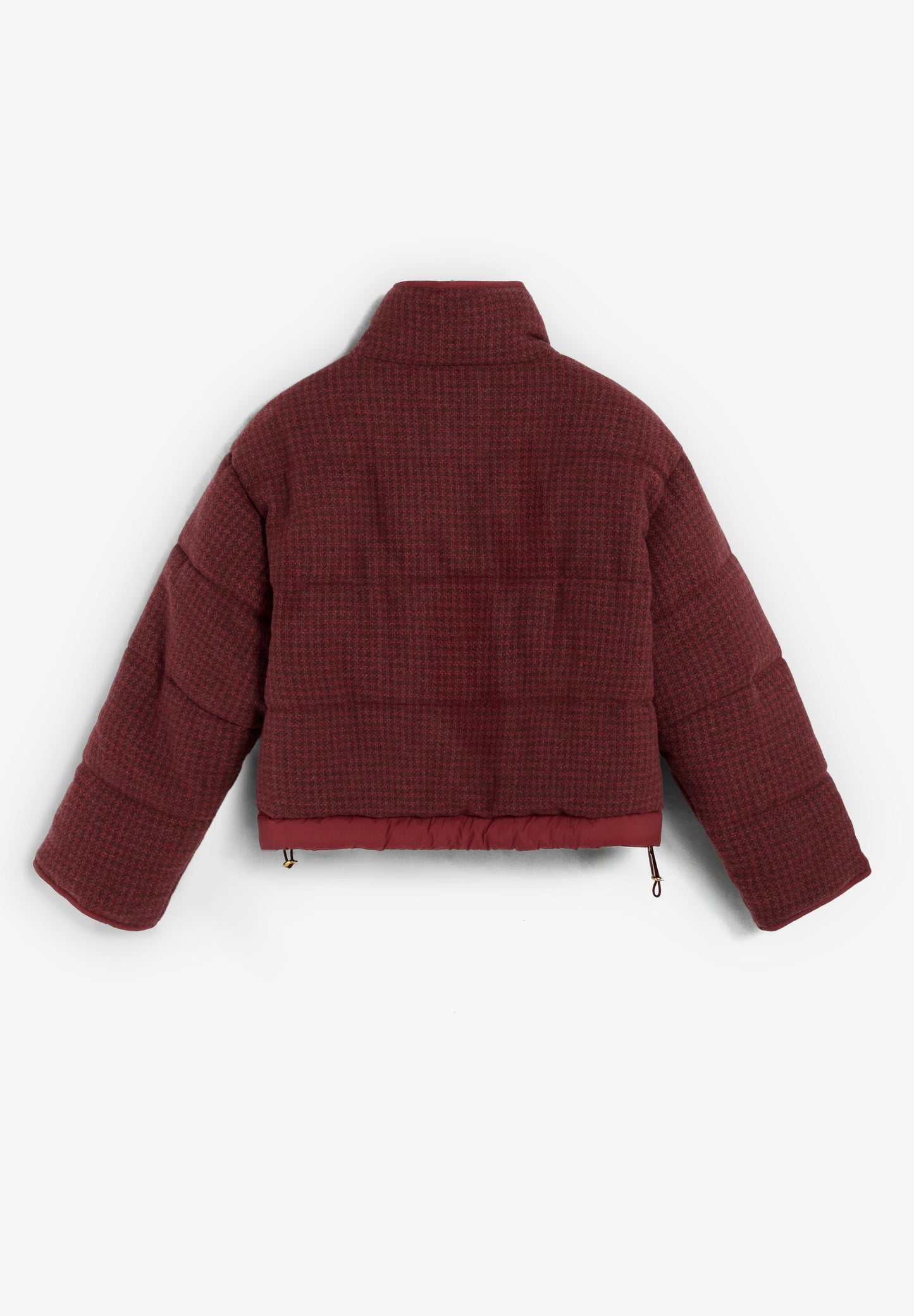 ABRIGO BOMBER ACOLCHADO CUADROS - Scalpers