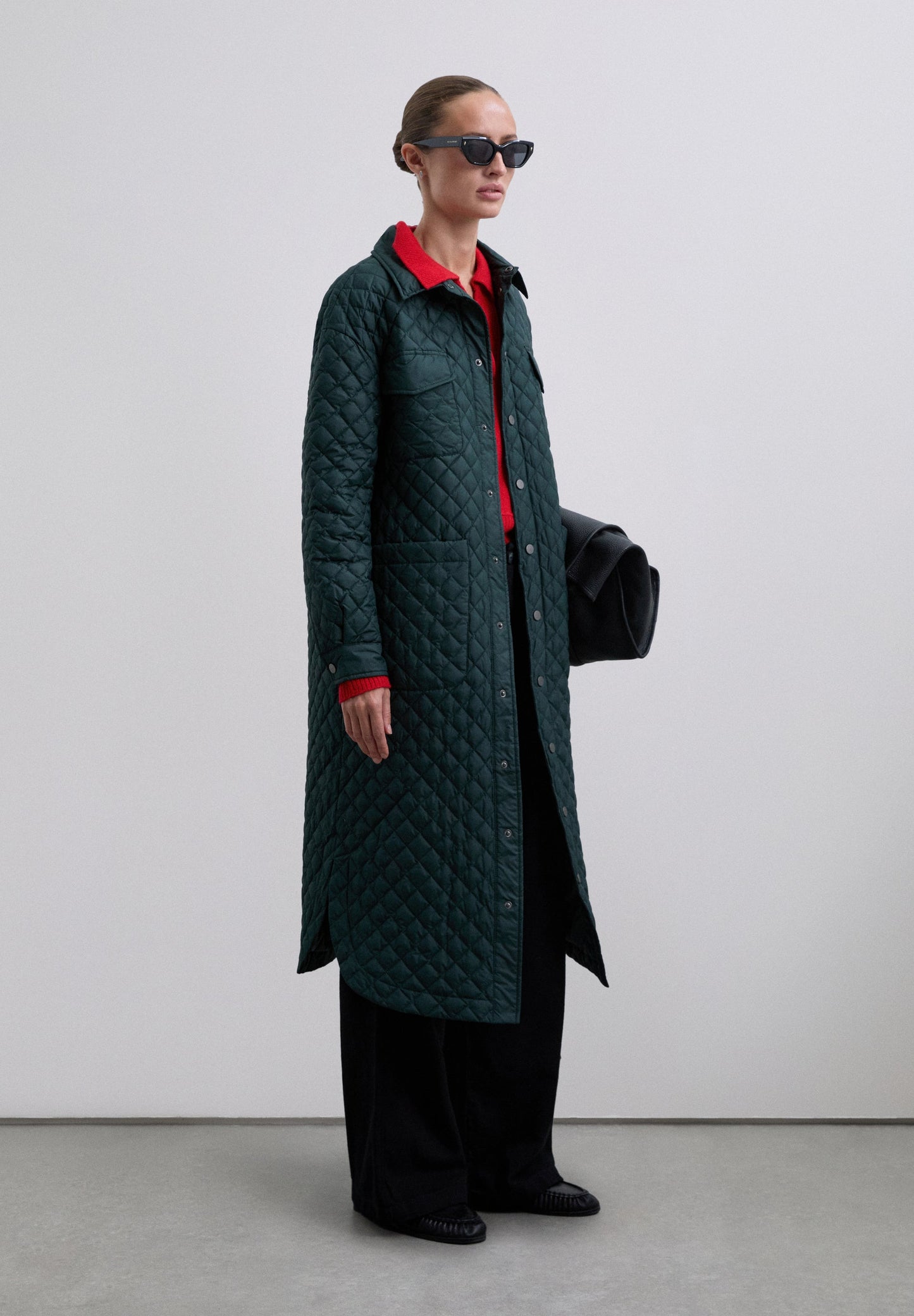 ABRIGO LARGO PUFFER IMPERMEABLE - Scalpers