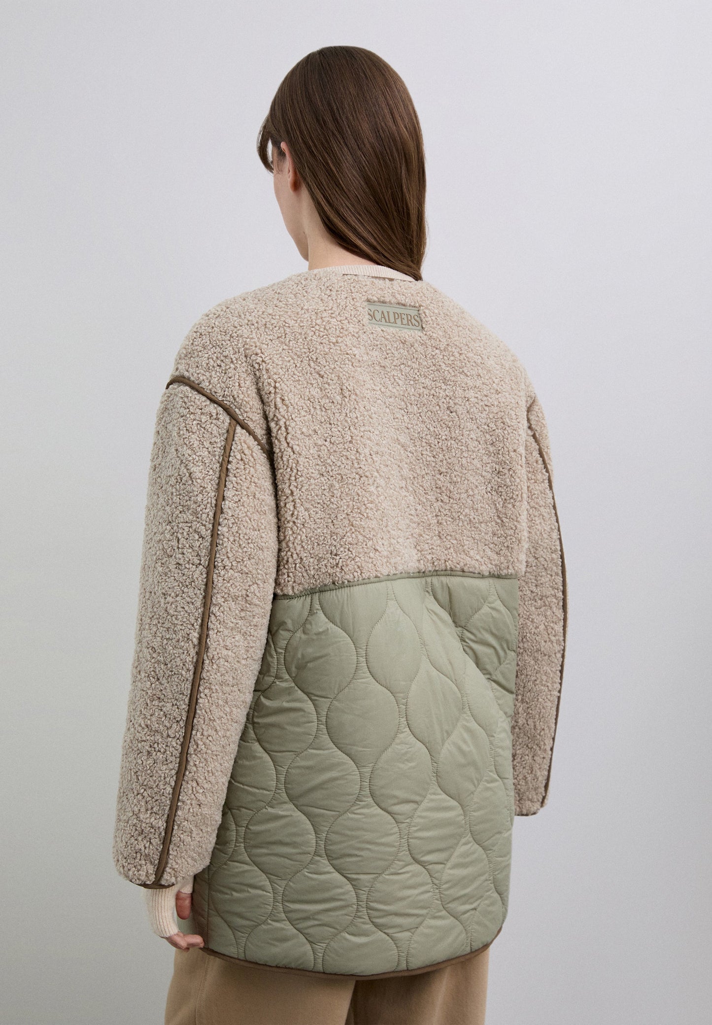 ABRIGO BORREGO ACOLCHADO - Scalpers