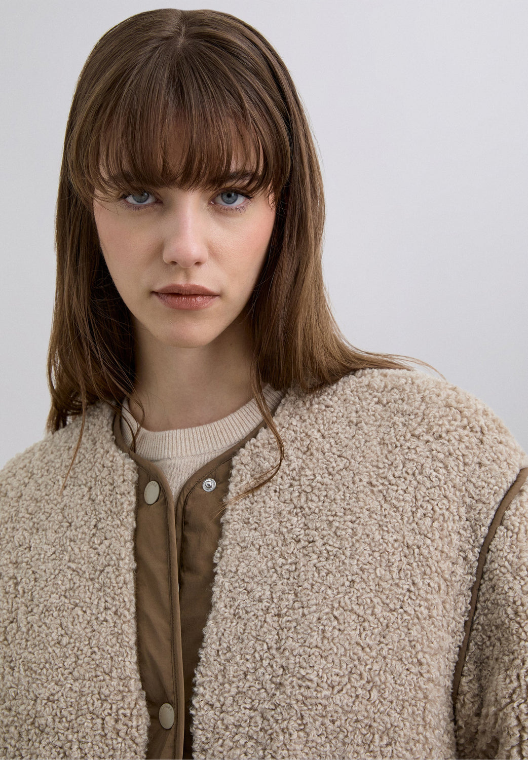 ABRIGO BORREGO ACOLCHADO - Scalpers