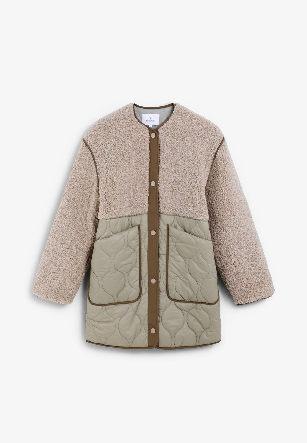 ABRIGO BORREGO ACOLCHADO - Scalpers