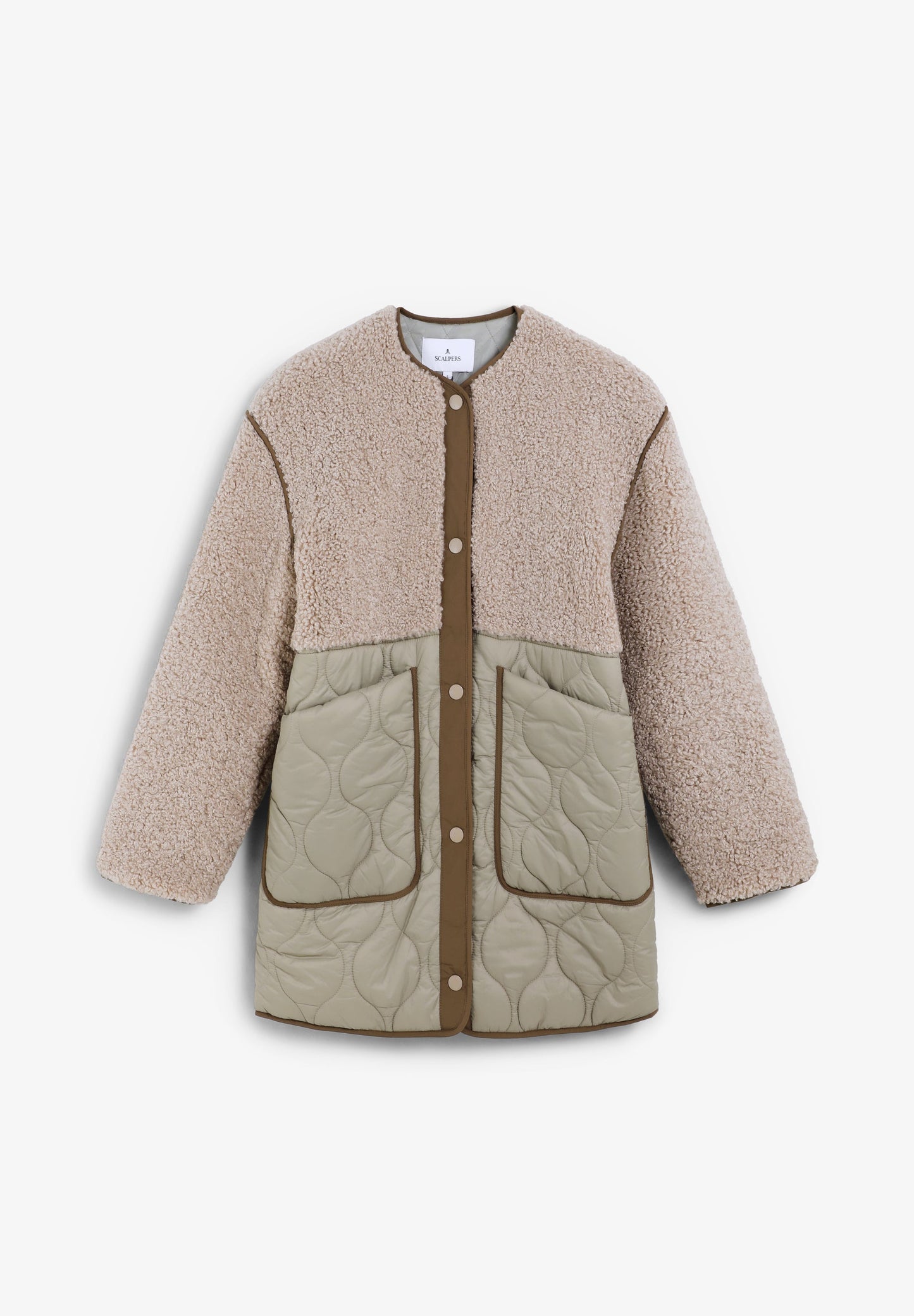 ABRIGO BORREGO ACOLCHADO - Scalpers