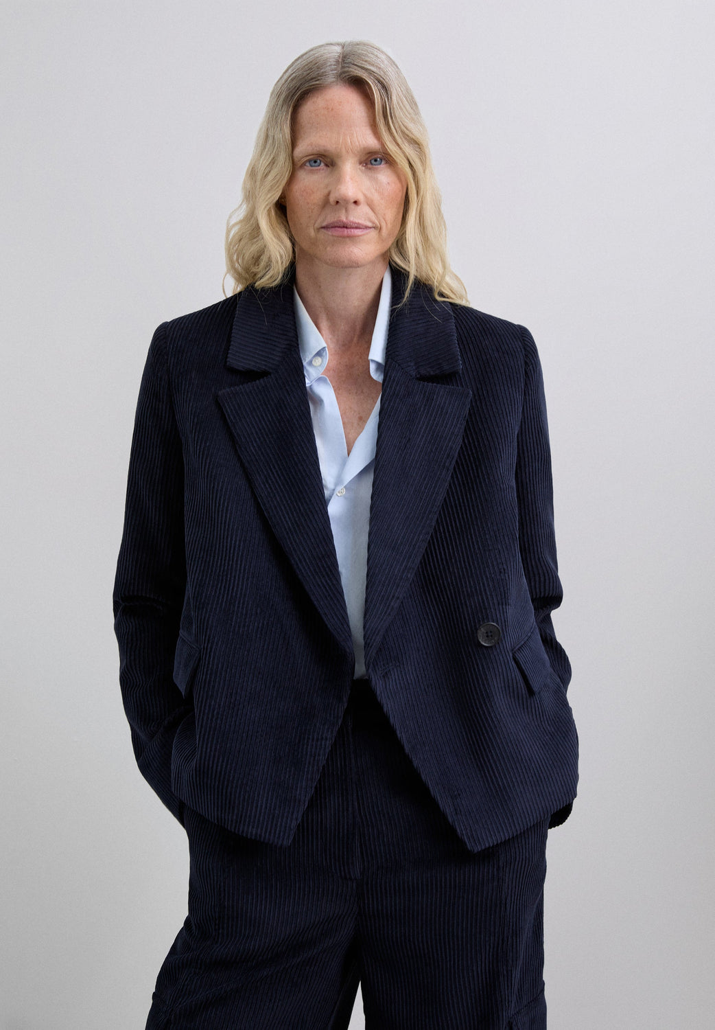 BLAZER PANA NAVY - Scalpers