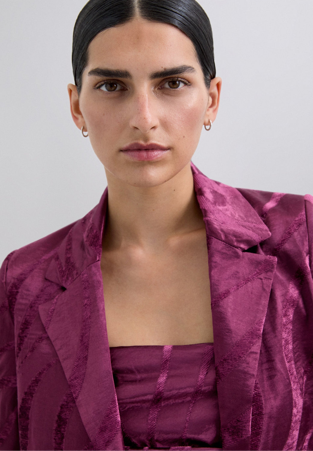 BLAZER CROPPED JACQUARD - Scalpers