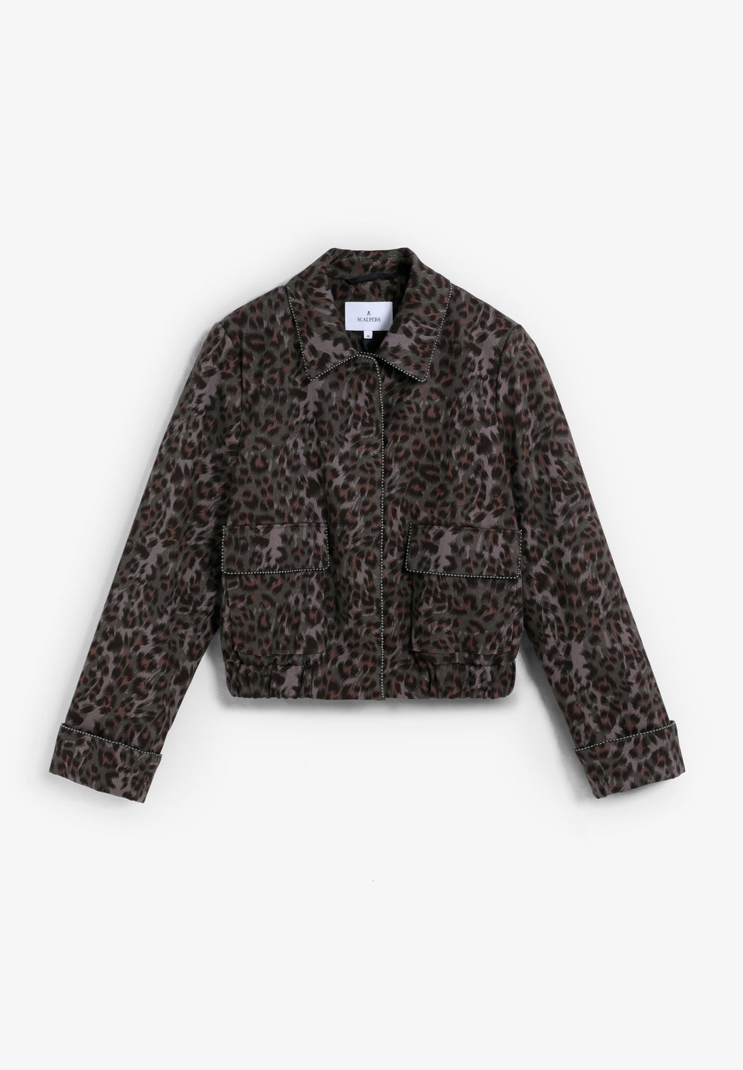 CHAQUETA ANIMAL PRINT STUDS - Scalpers