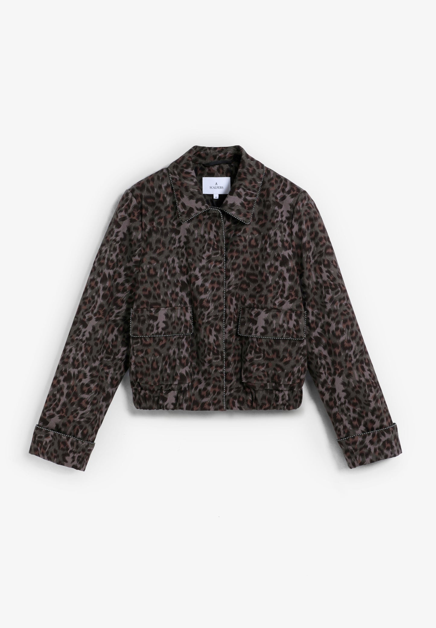 CHAQUETA ANIMAL PRINT STUDS - Scalpers