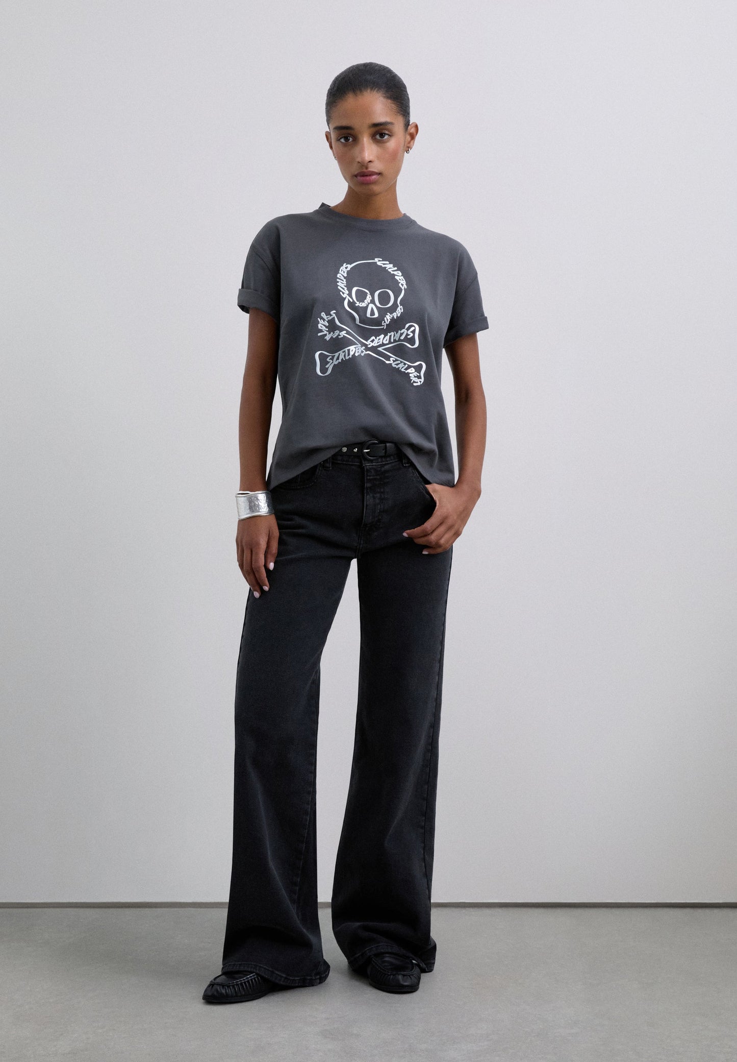 POLERA PRINT CALAVERA