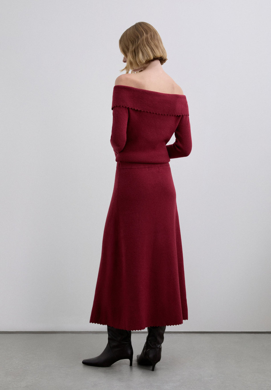 FALDA ASIMÉTRICA ACABADO ESPECIAL - Scalpers