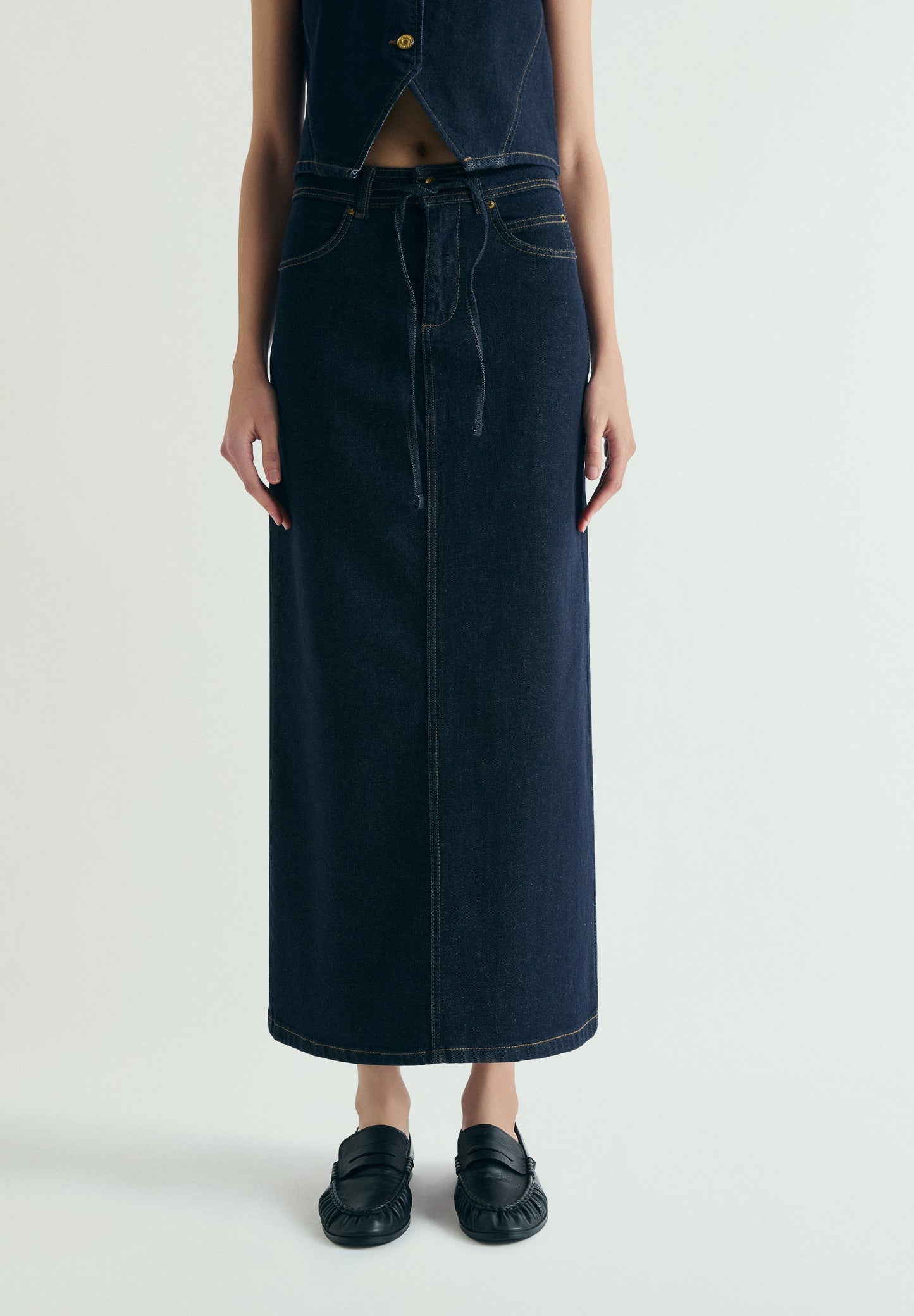FALDA MIDI DENIM JAPAN