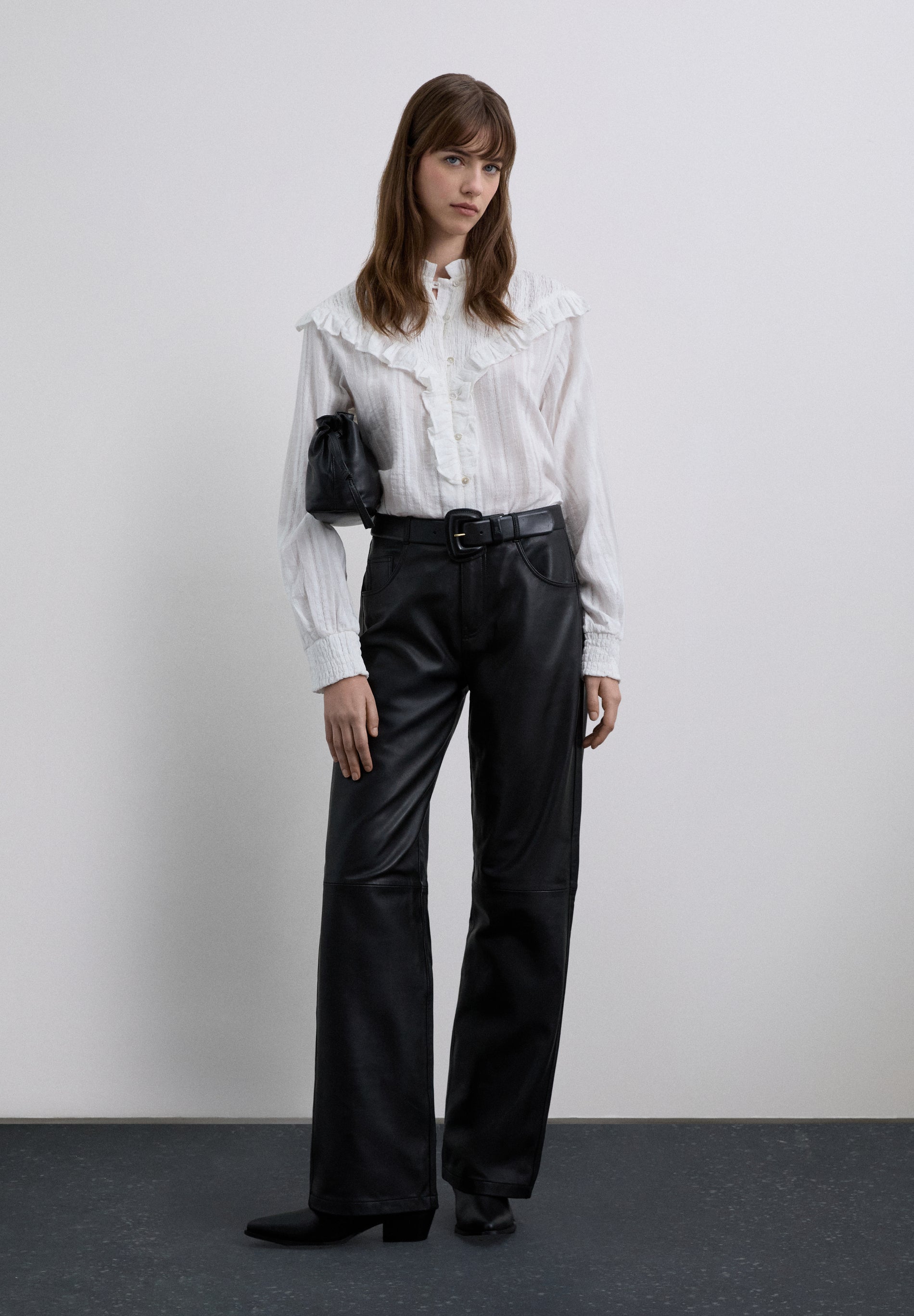 PANTALÓN PIEL RECTO - Scalpers