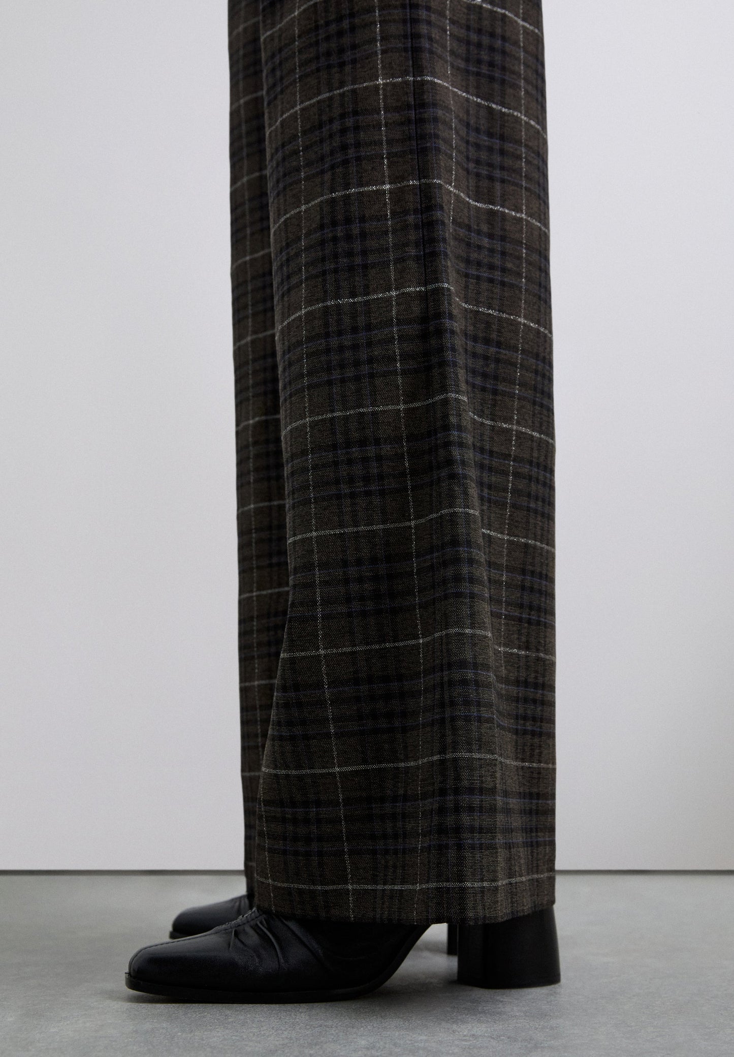 PANTALÓN RECTO CUADROS - Scalpers