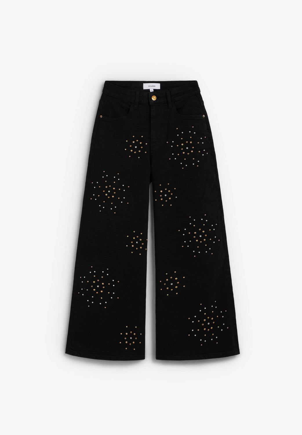 JEANS CULOTTE TACHUELAS - Scalpers