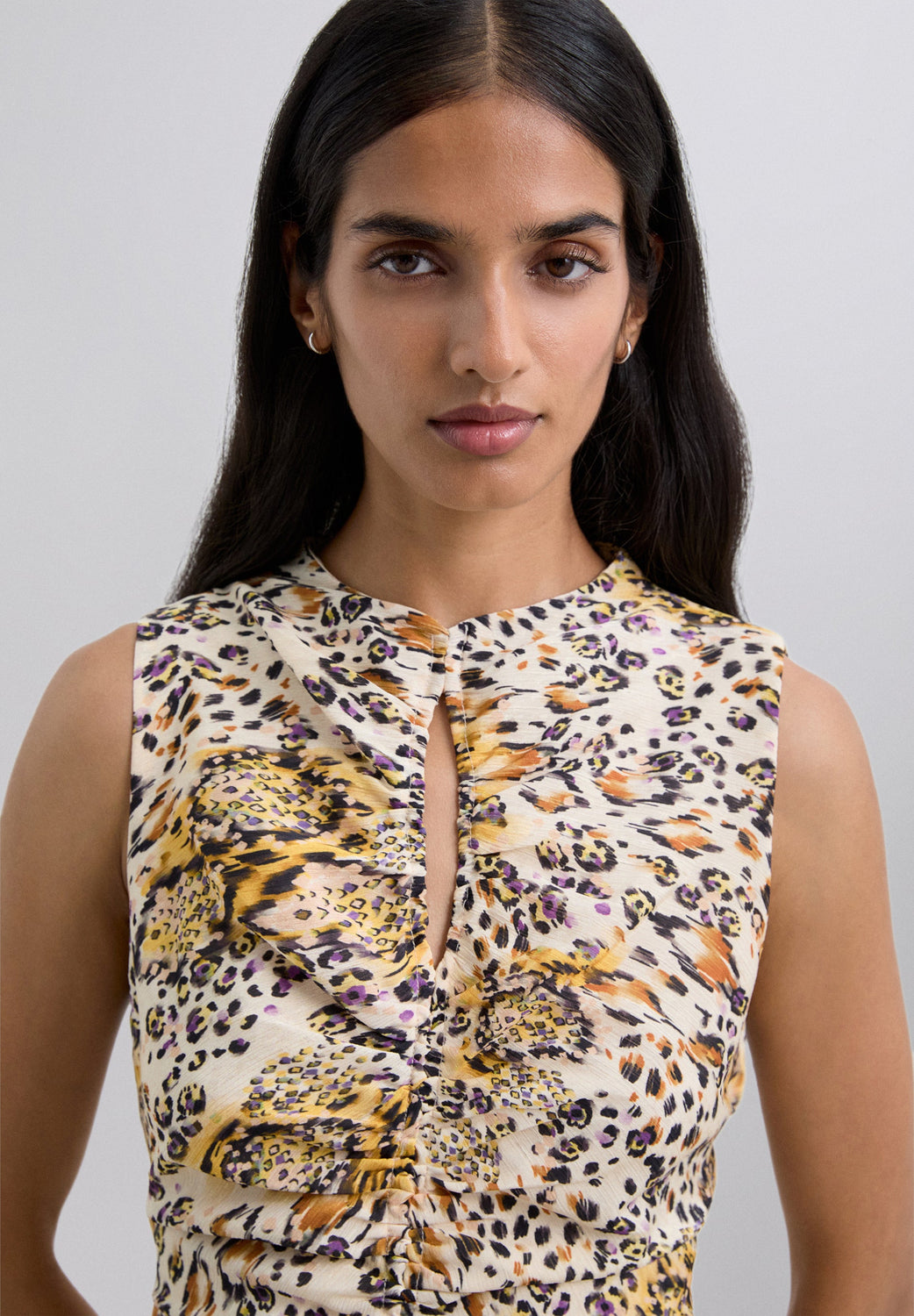 VESTIDO LARGO ANIMAL PRINT - Scalpers
