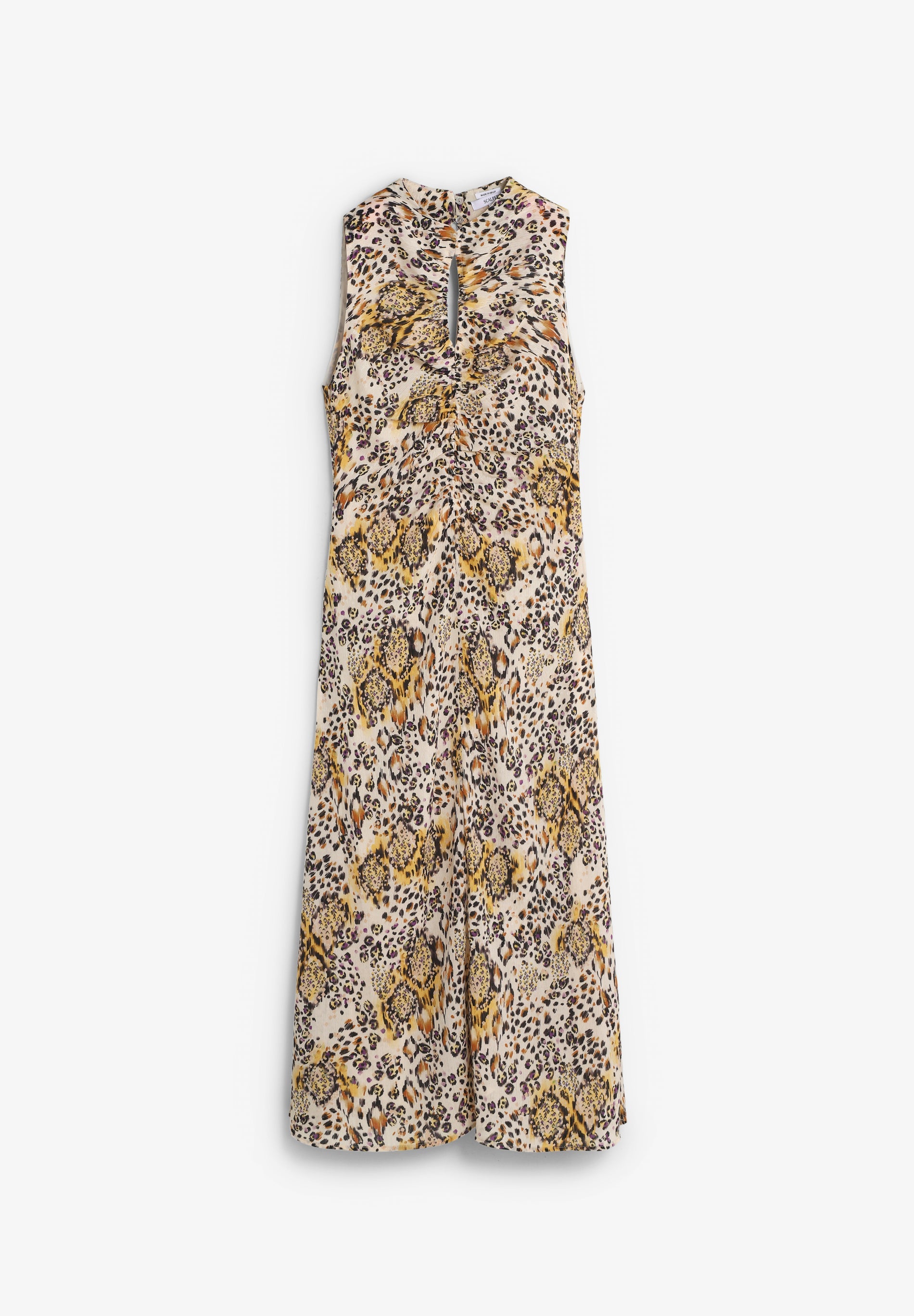 VESTIDO LARGO ANIMAL PRINT - Scalpers