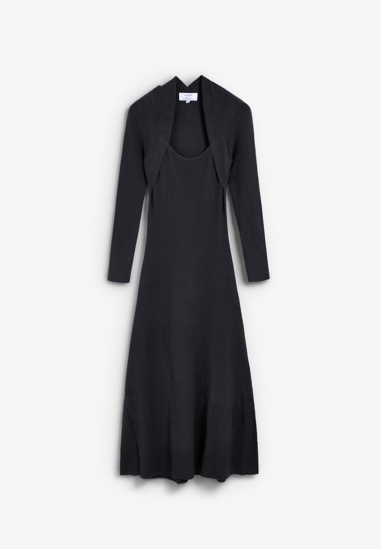 VESTIDO MIDI ESTRUCTURADO - Scalpers