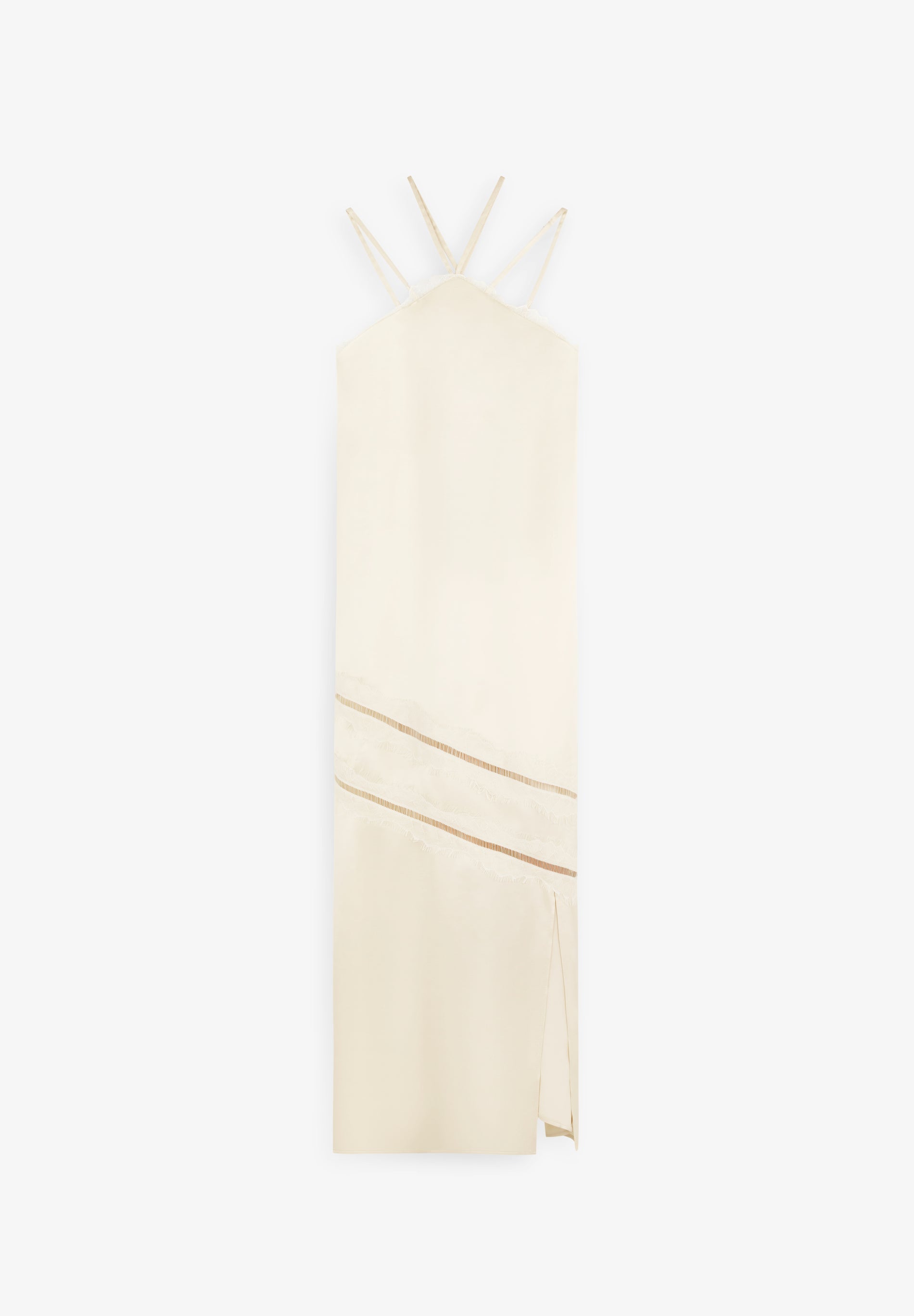 VESTIDO LENCERO SATINADO - Scalpers