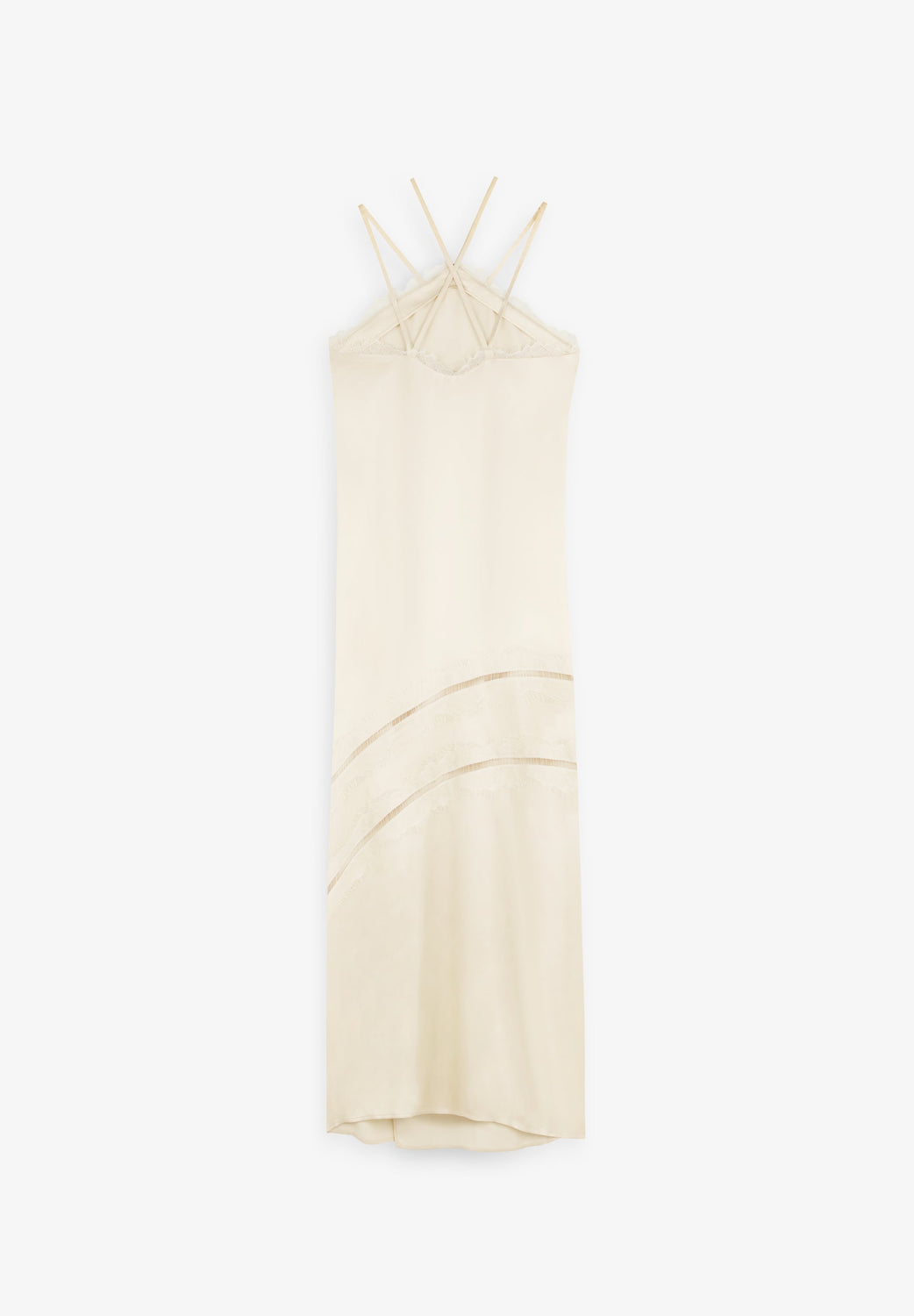 VESTIDO LENCERO SATINADO - Scalpers