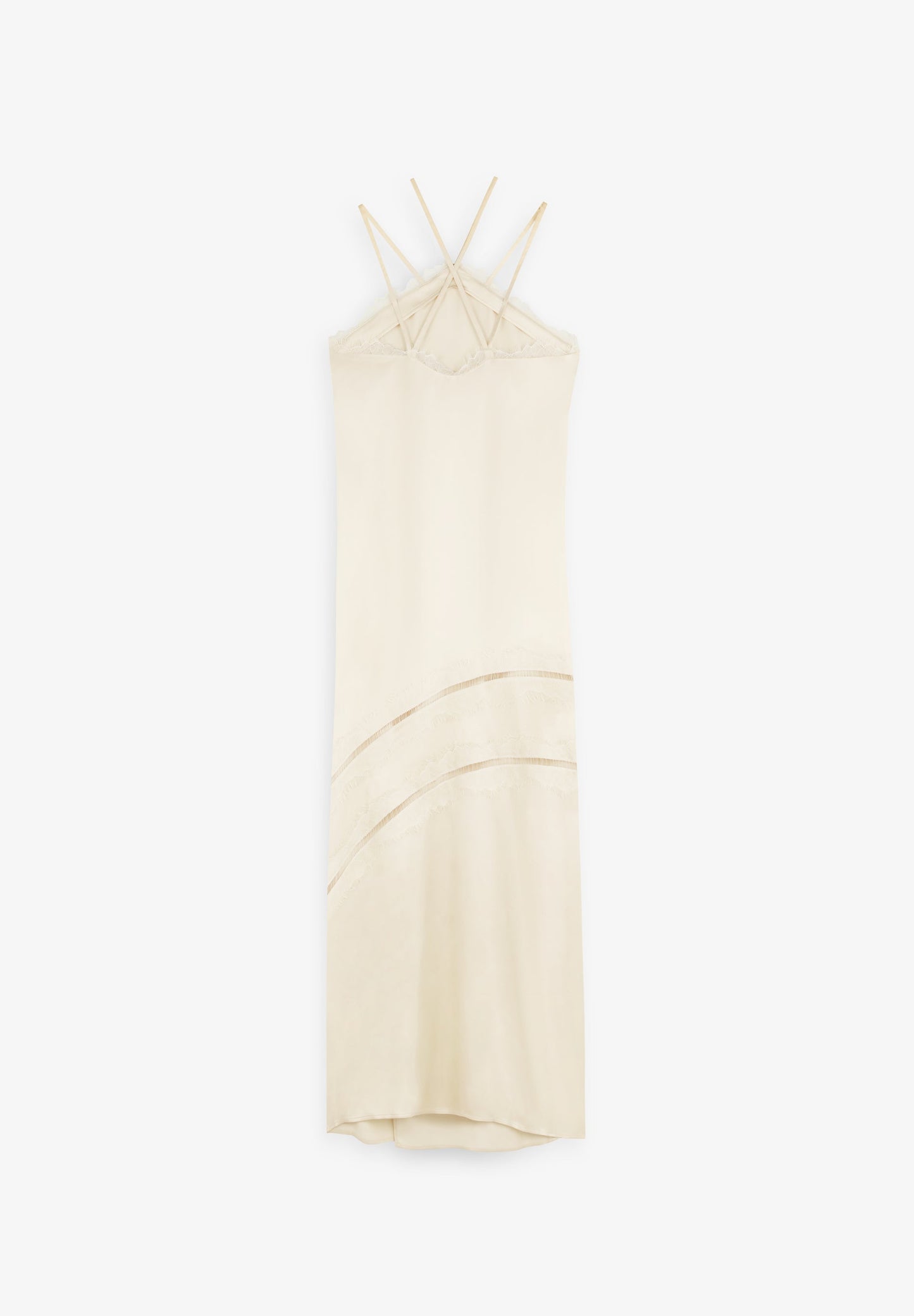 VESTIDO LENCERO SATINADO - Scalpers