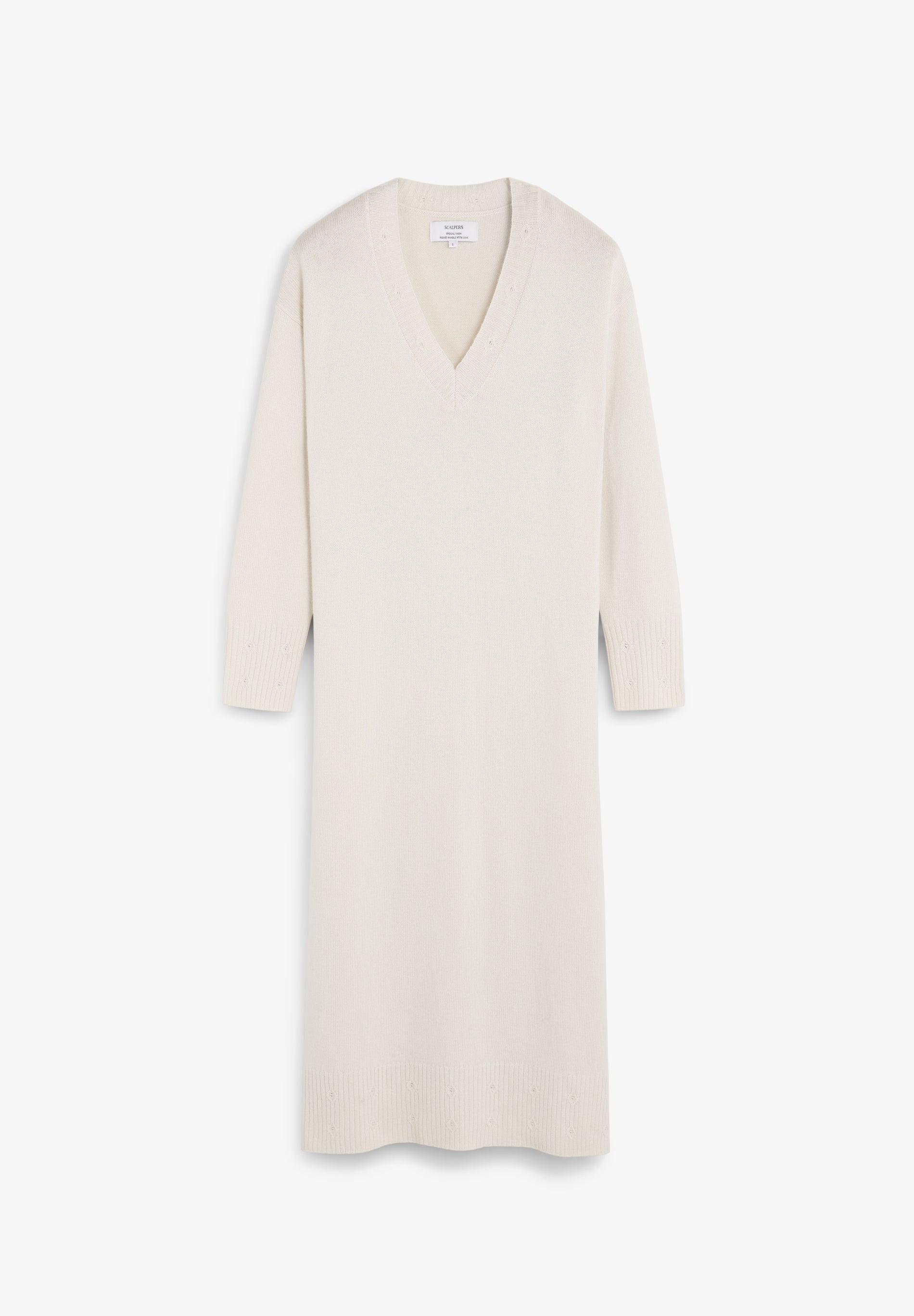 VESTIDO PUNTO HOLGADO MIDI - Scalpers