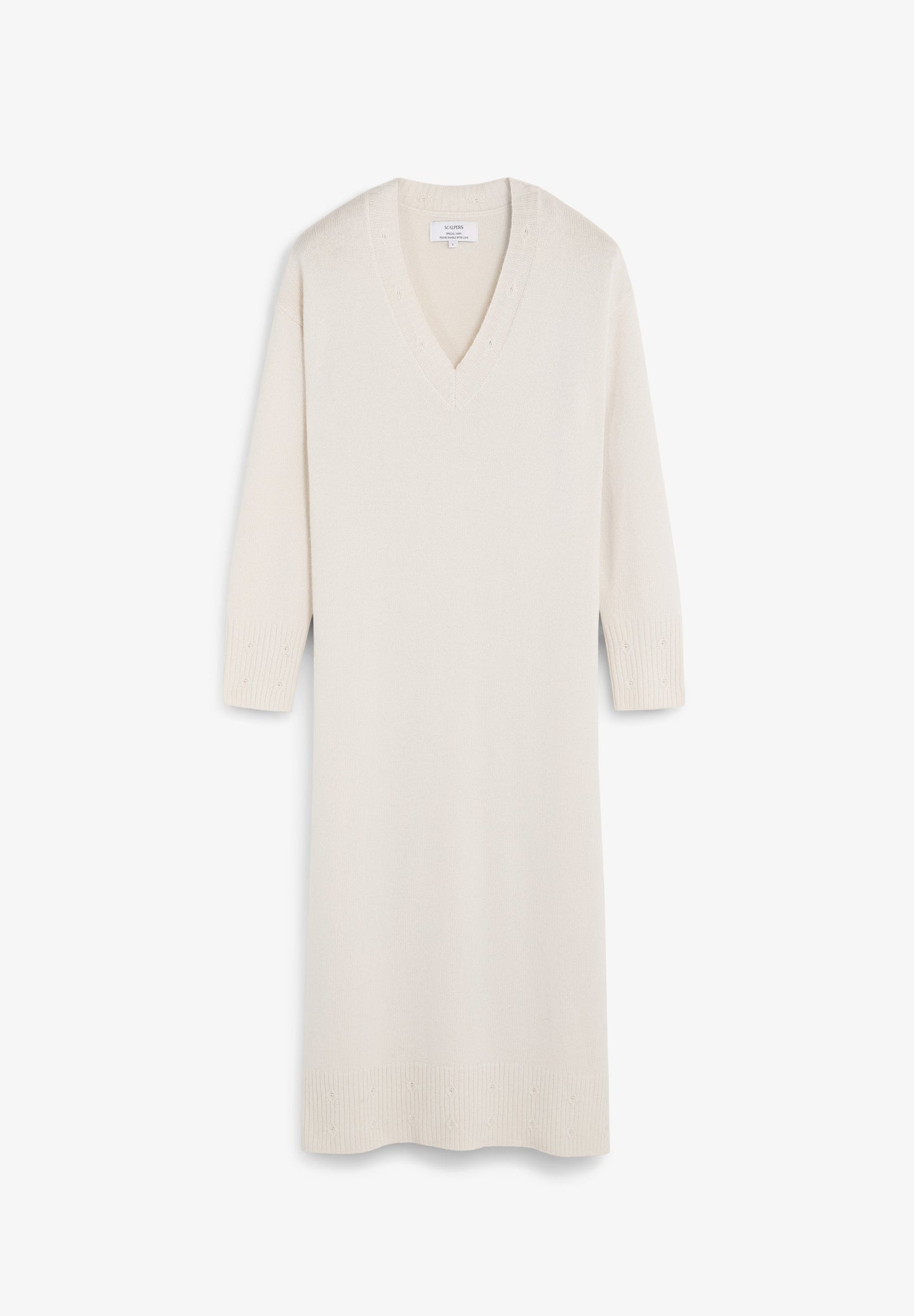 VESTIDO PUNTO HOLGADO MIDI - Scalpers
