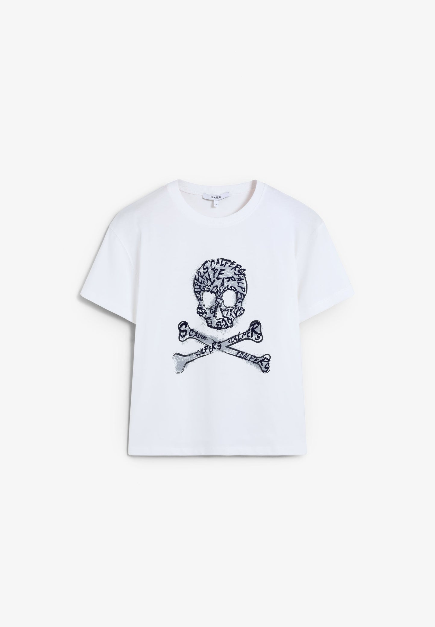 POLERA LOGO CALAVERA PRINT