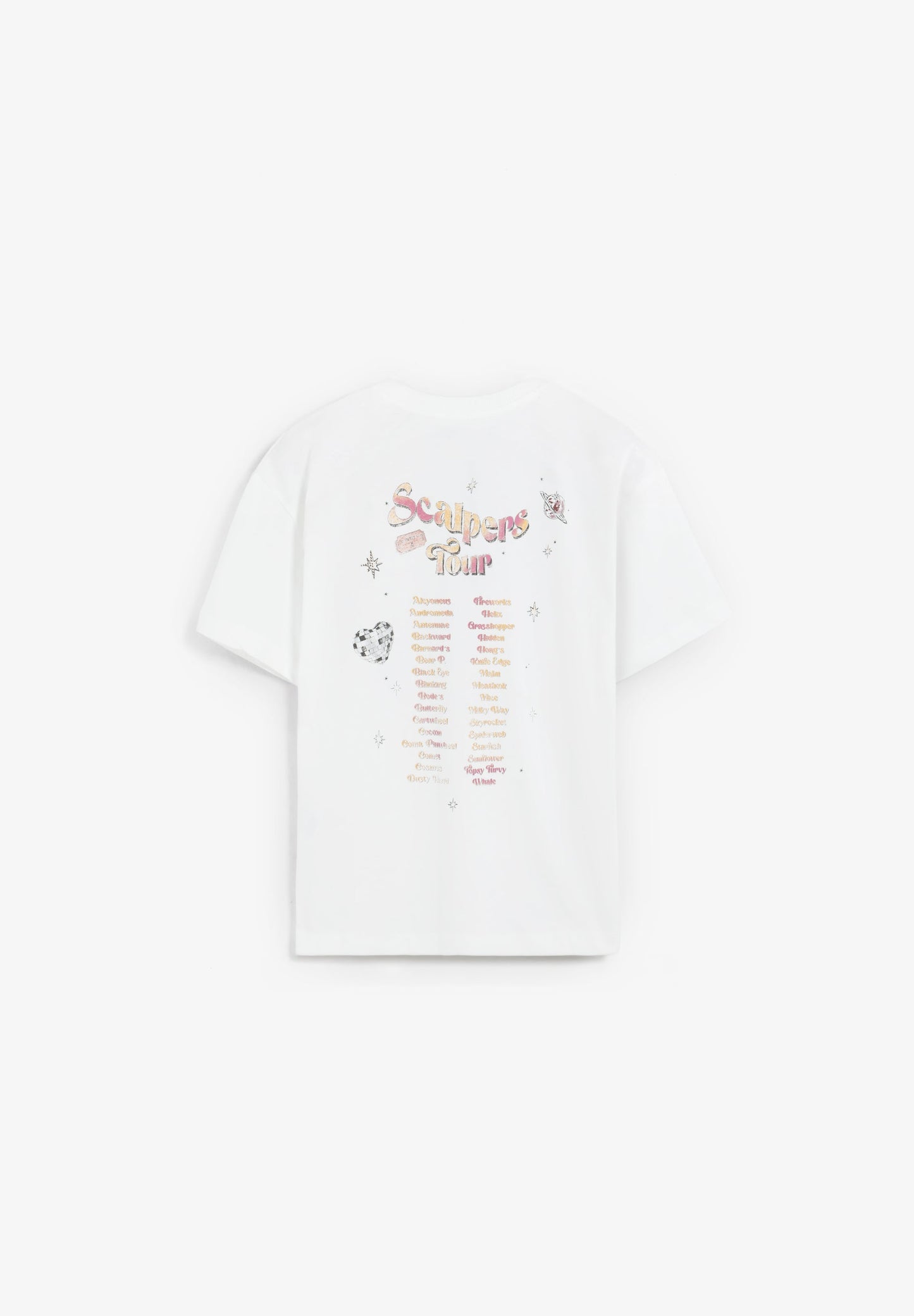 CAMISETA TOUR DE ALGODÓN - Scalpers