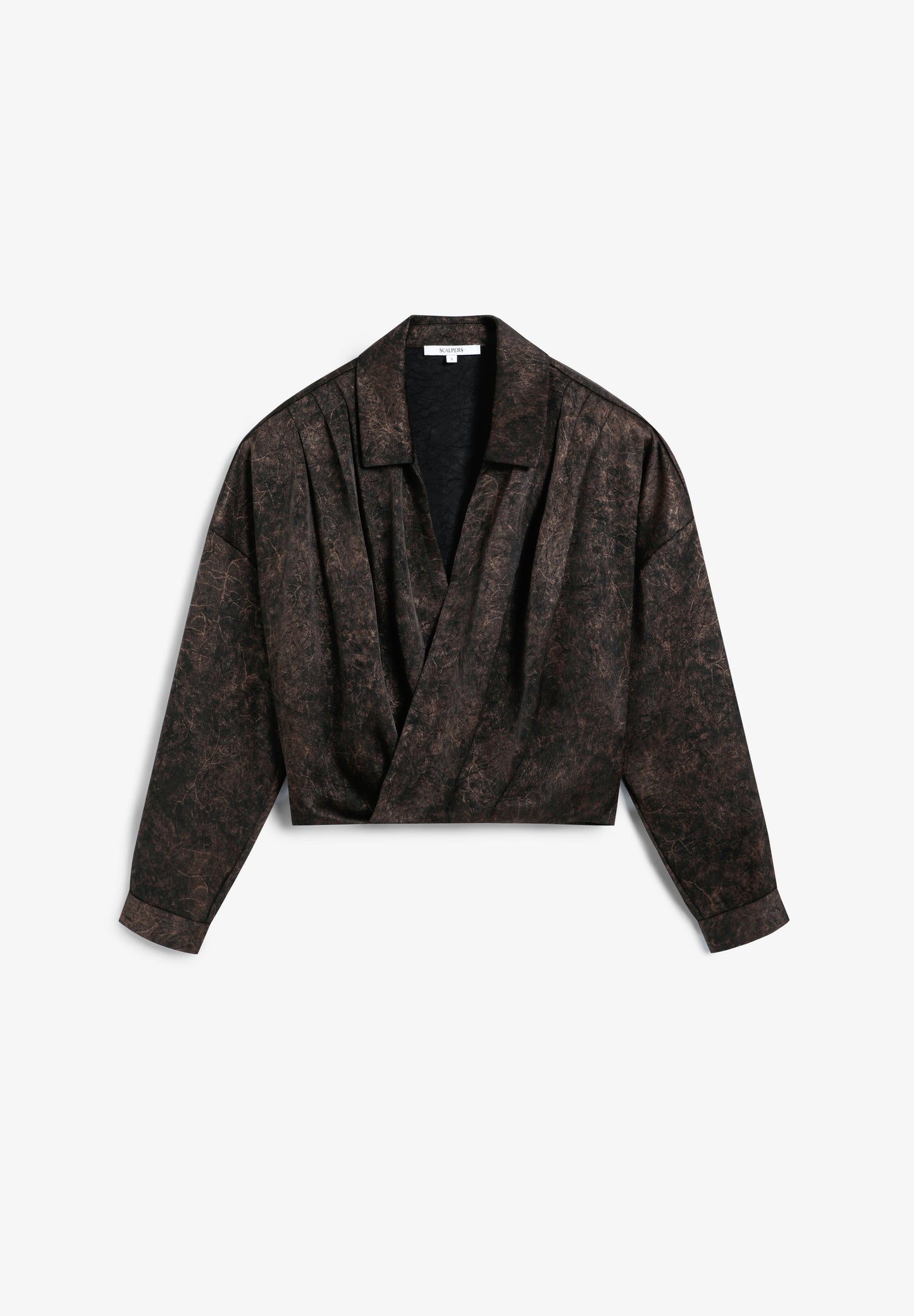 CAMISA CRUZADA ESTAMPADA - Scalpers
