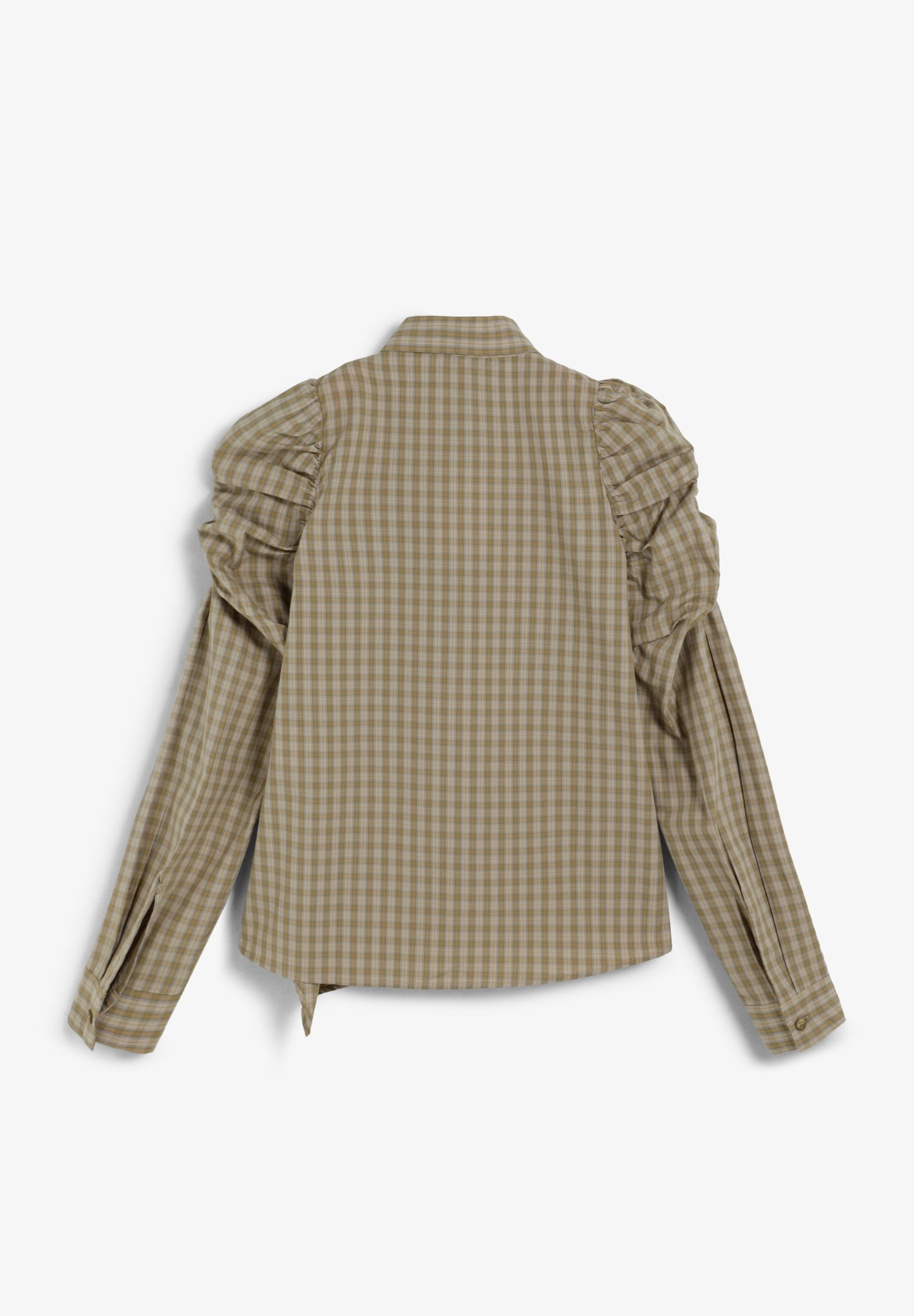 CAMISA ABULLONADA ASIMÉTRICA