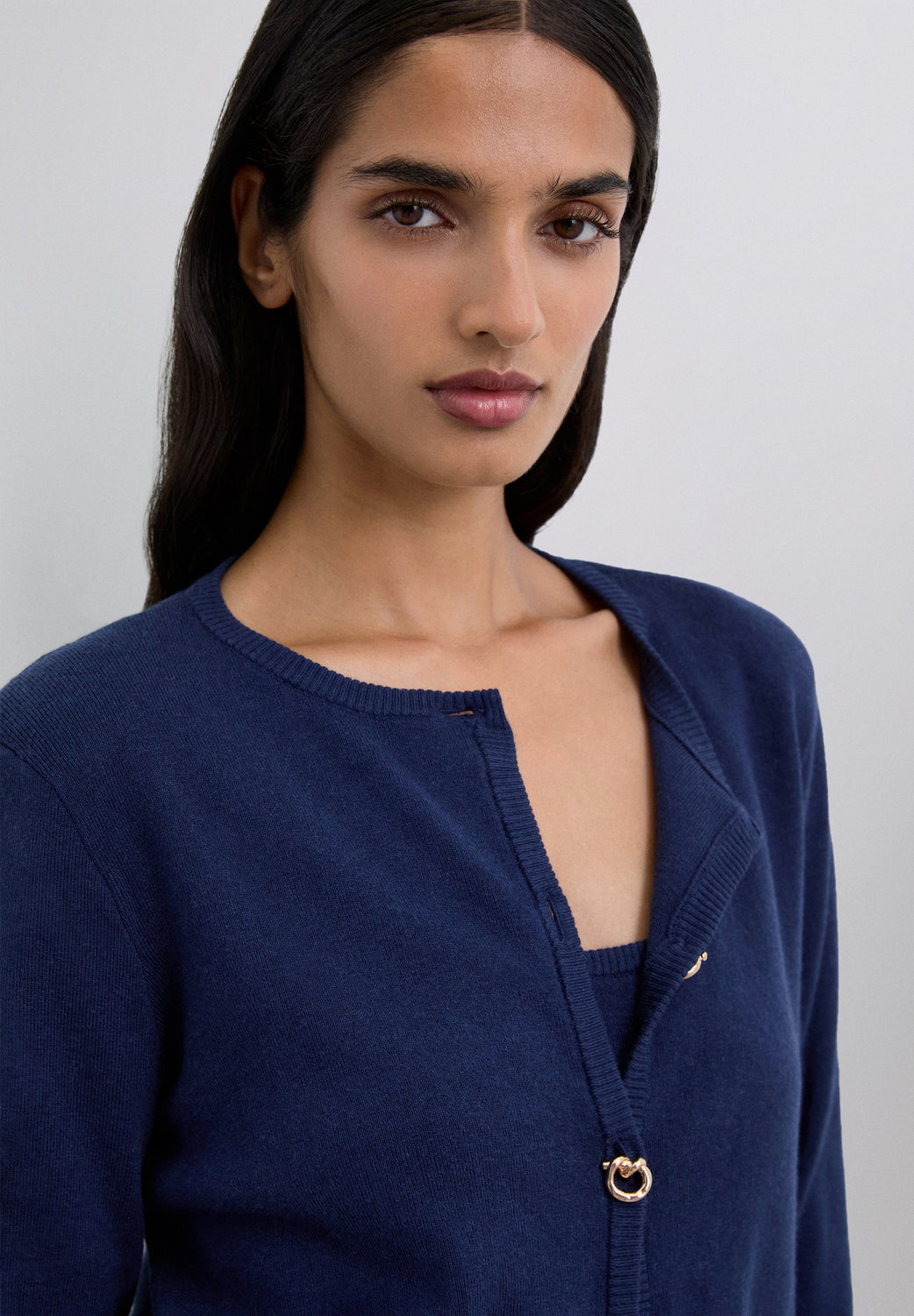 CARDIGAN BOTONES DORADOS - Scalpers