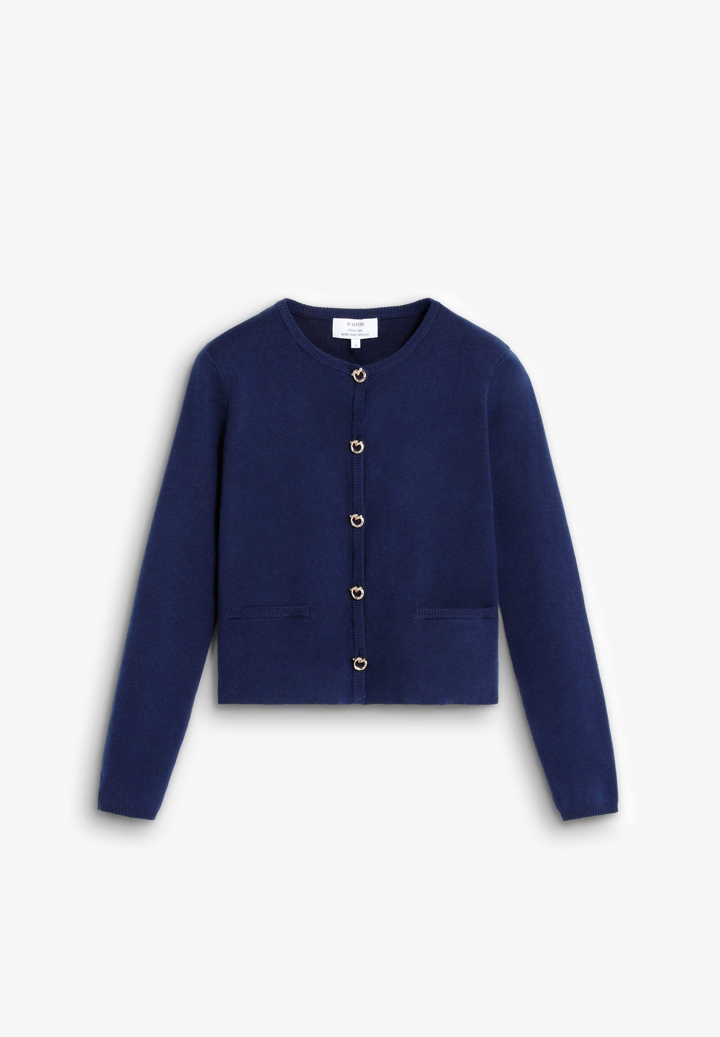 CARDIGAN BOTONES DORADOS - Scalpers