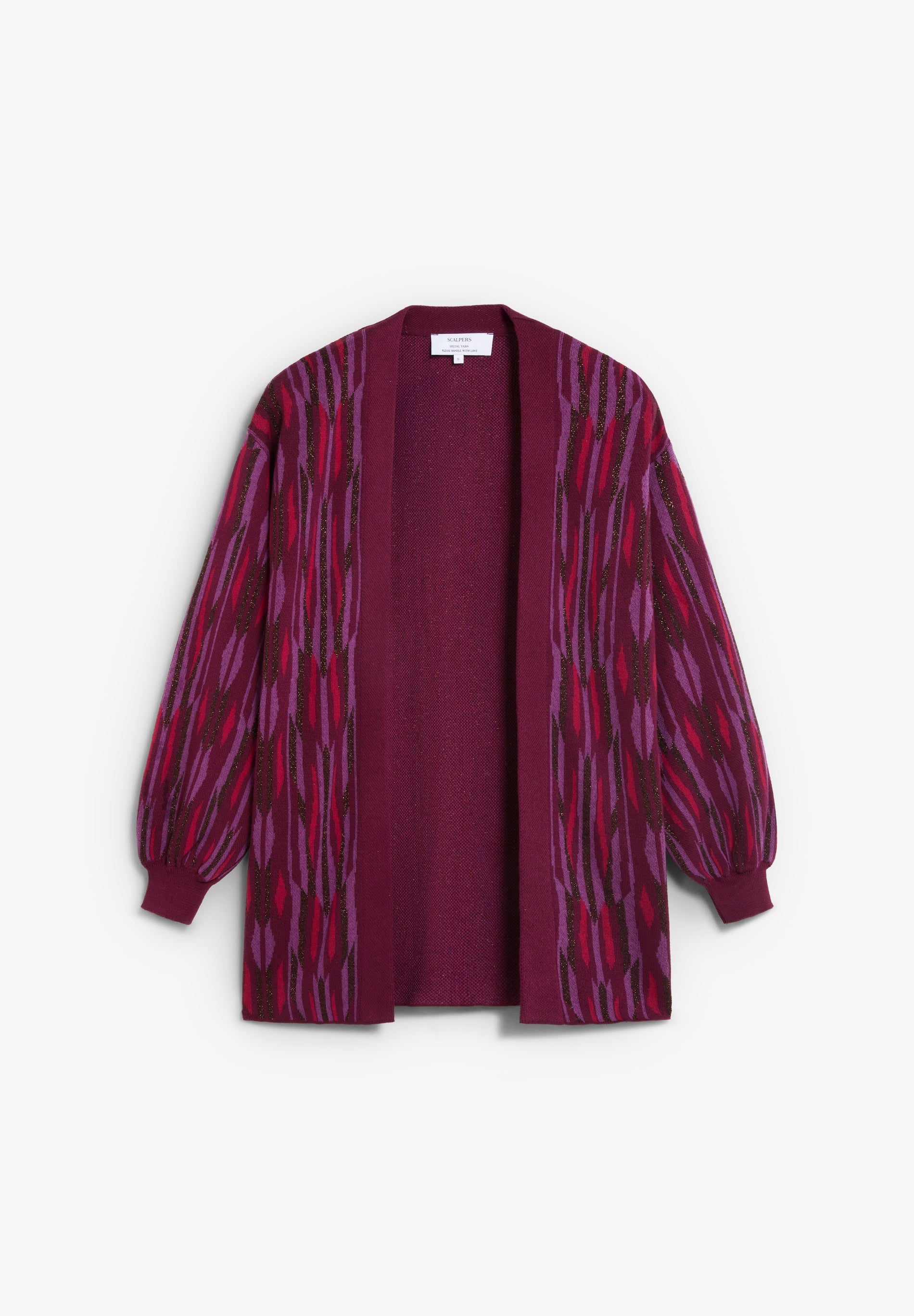 CÁRDIGAN MULTICOLOR OVERSIZE - Scalpers