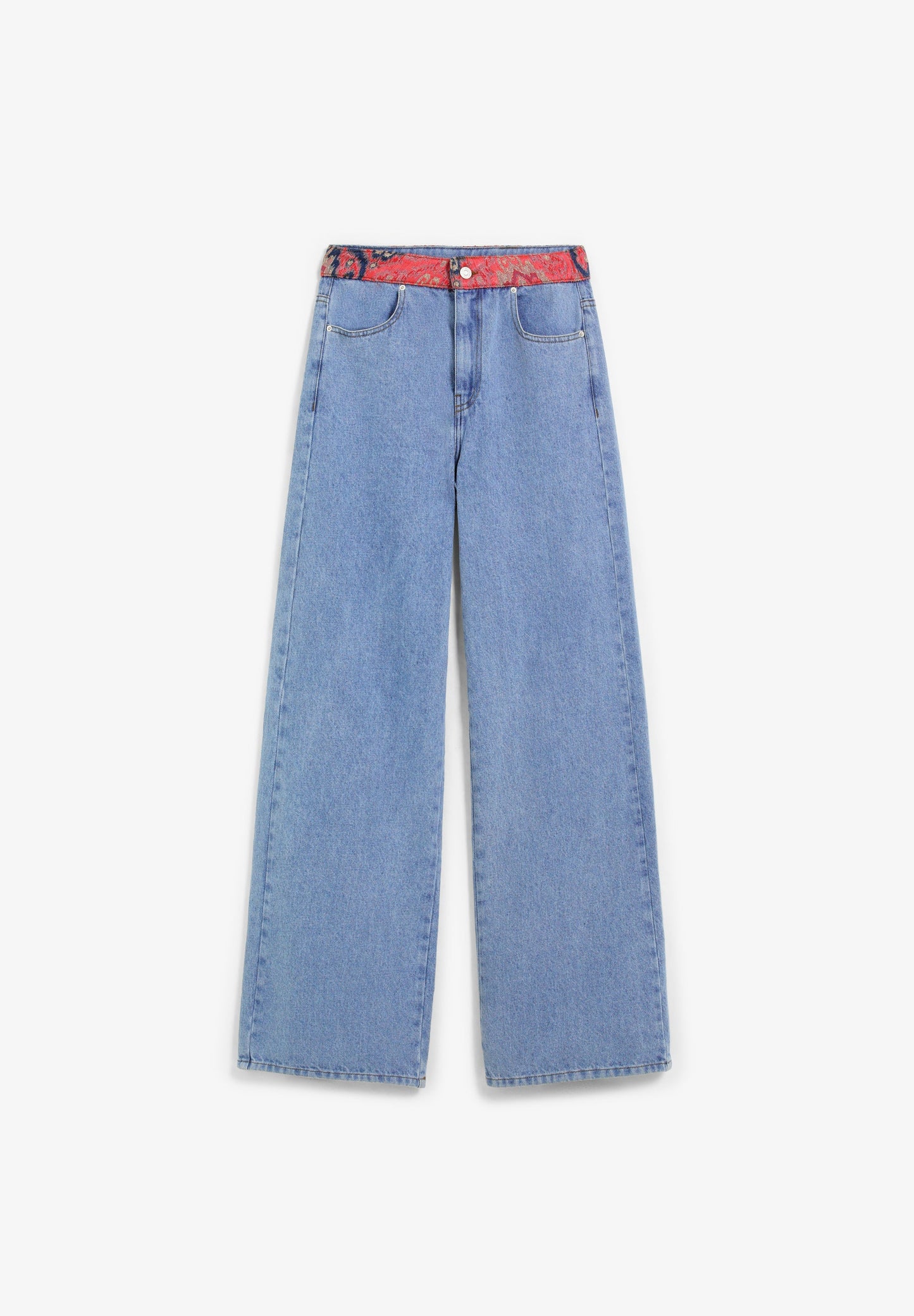 PANTALÓN DENIM TIRO MEDIO - Scalpers