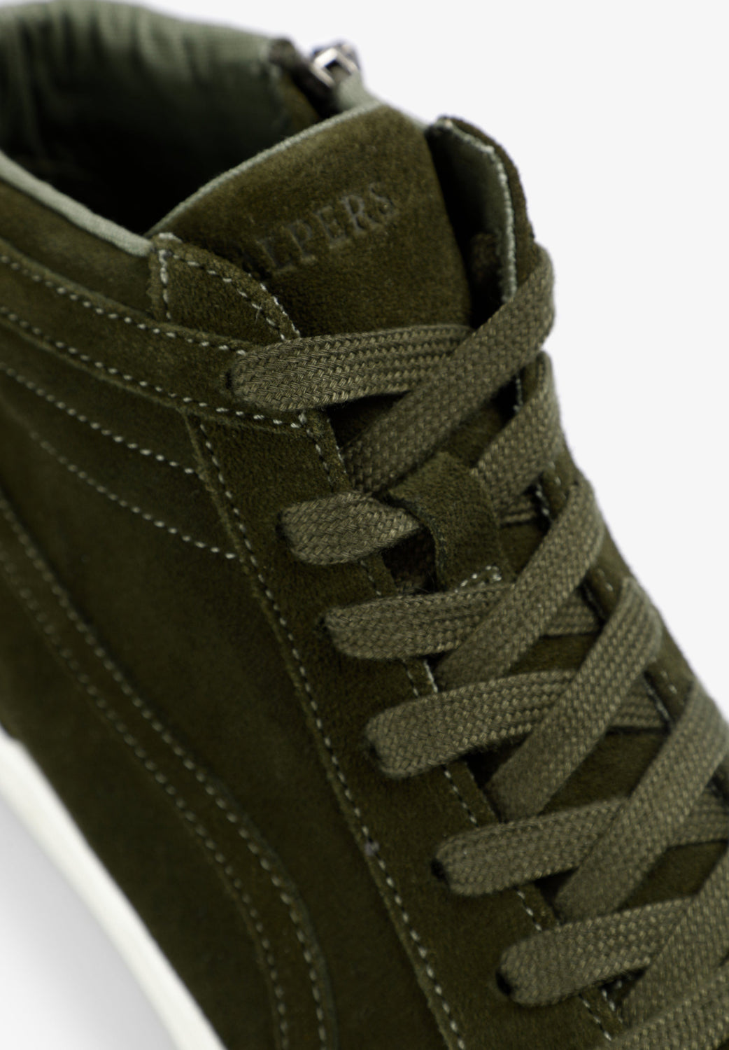 SNEAKERS ALTAS PIEL CALAVERA - Scalpers