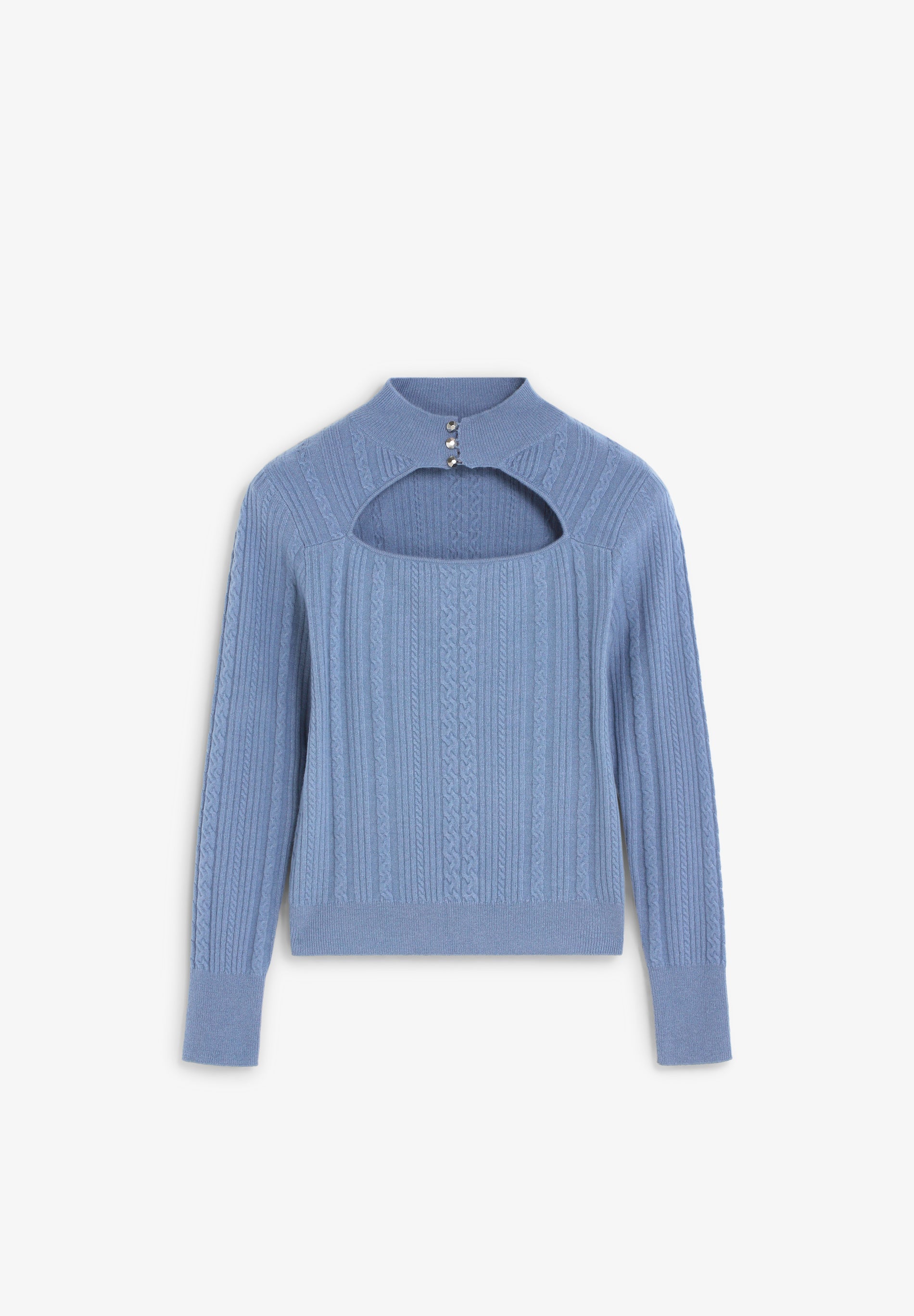 JERSEY CABLE KNIT ABERTURA - Scalpers