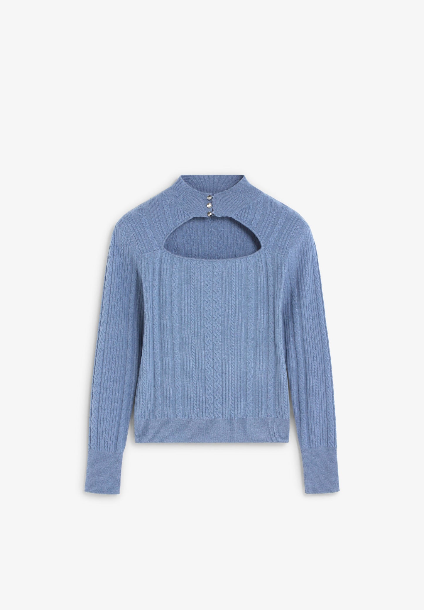JERSEY CABLE KNIT ABERTURA - Scalpers
